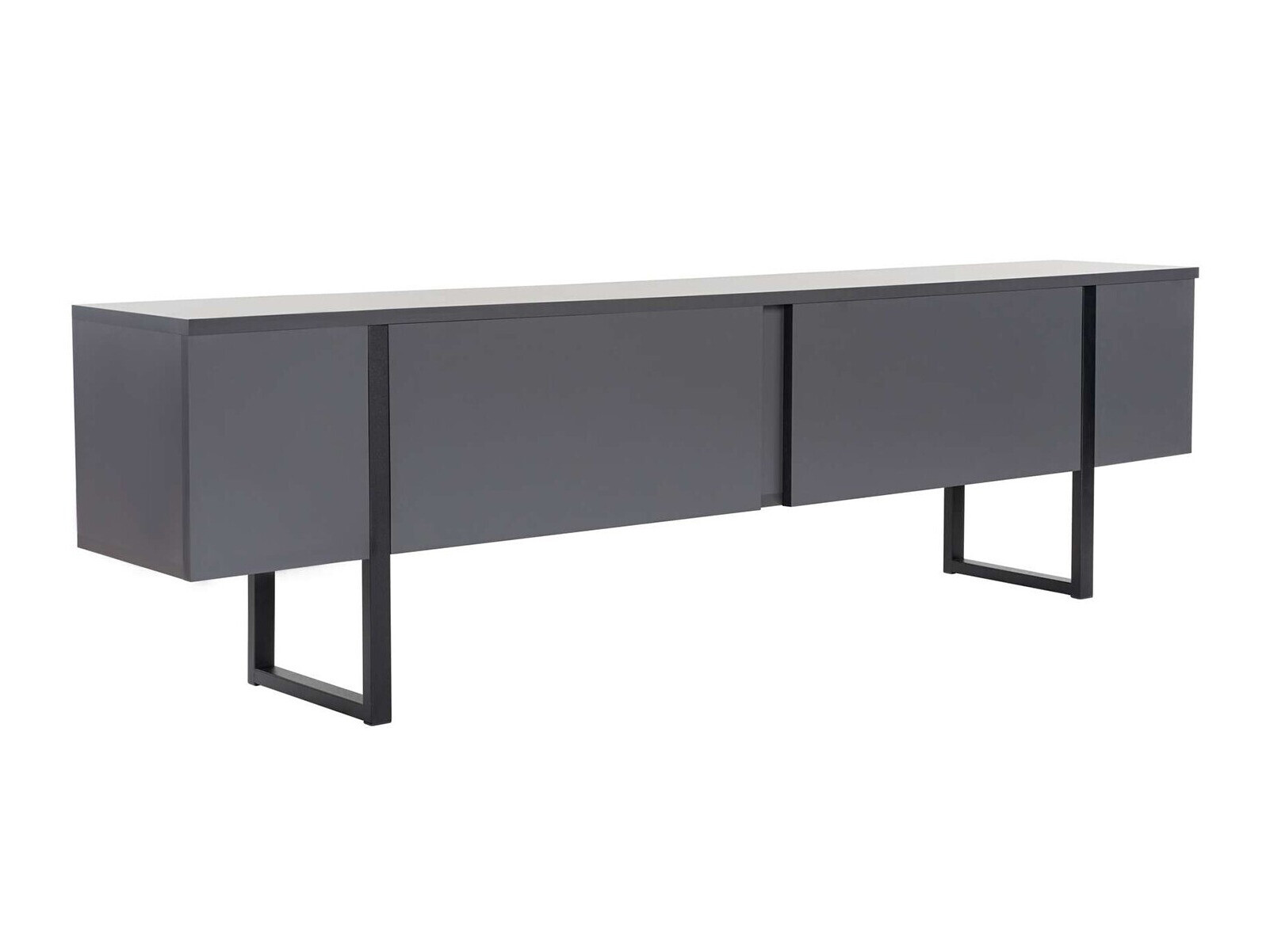 Mueble TV Novato 105 (Antracita + Negro)