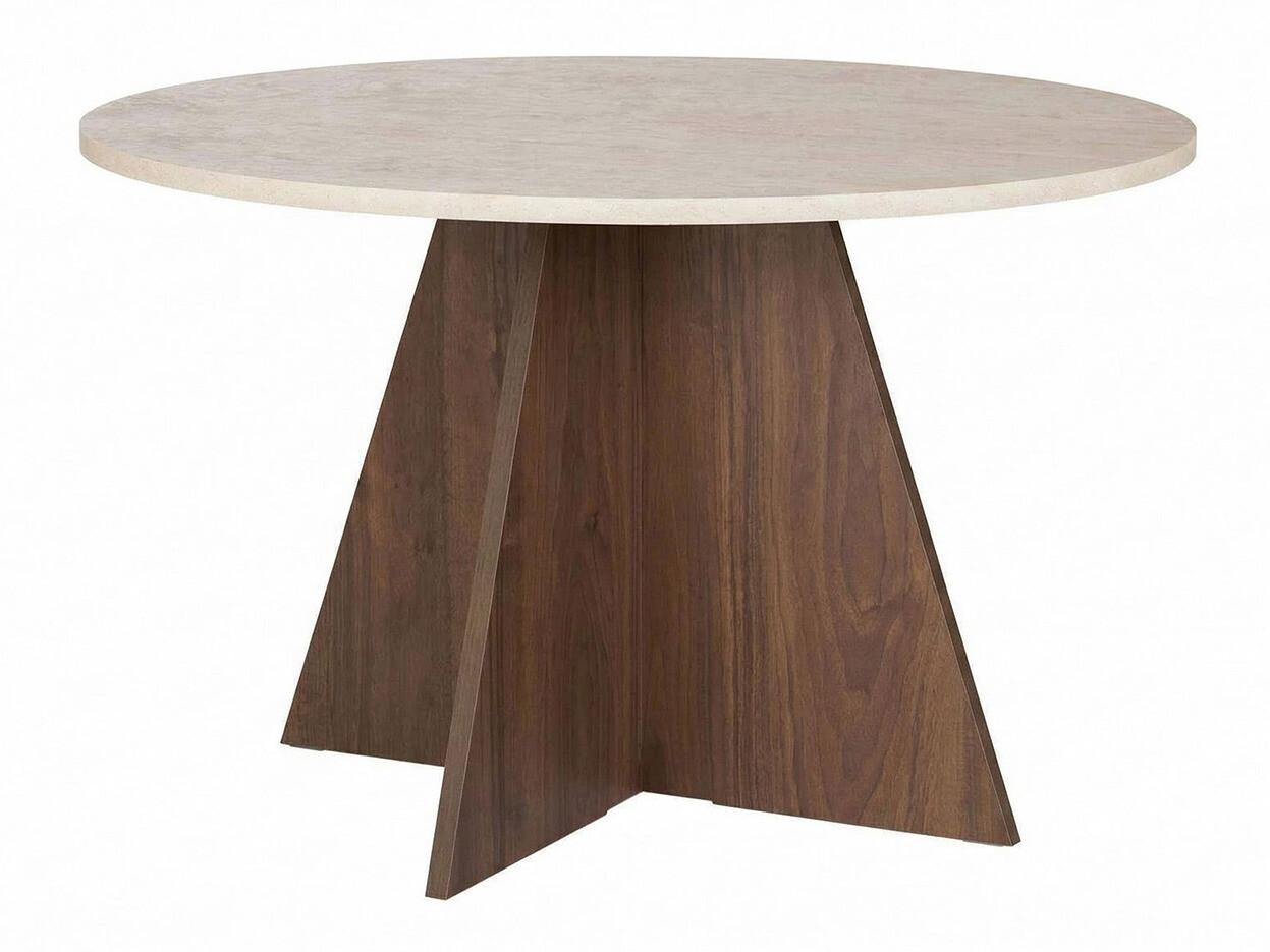Mesa Novato 134 (Claro Travertine + Nogal)