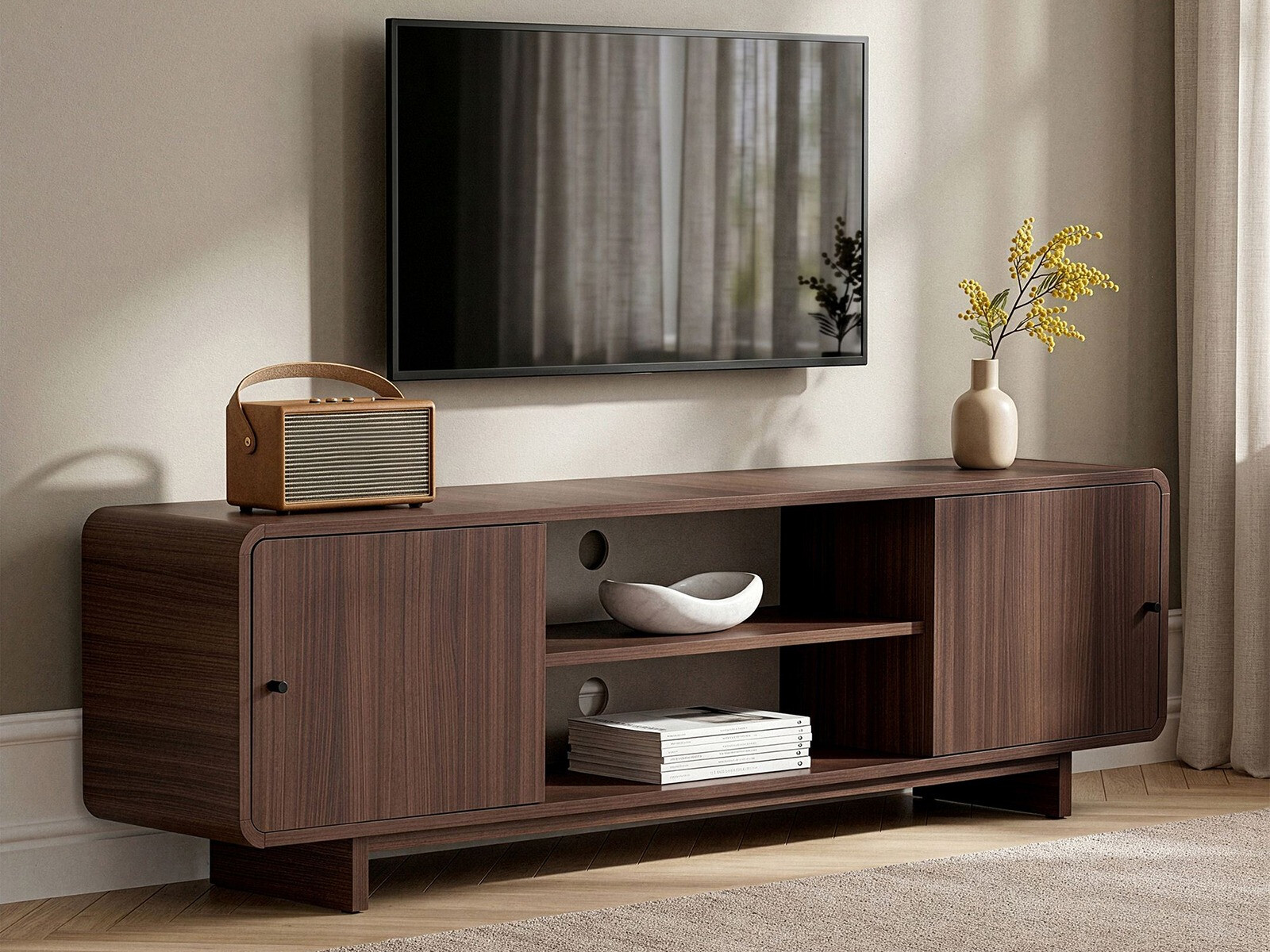 Mueble TV Novato 157 (Nogal)