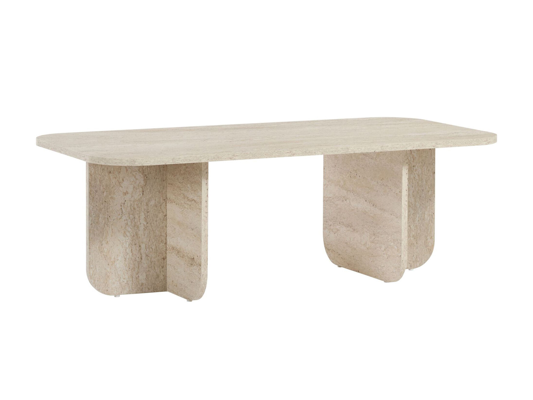 Mesa de centro Novato 164 (Claro Travertine)