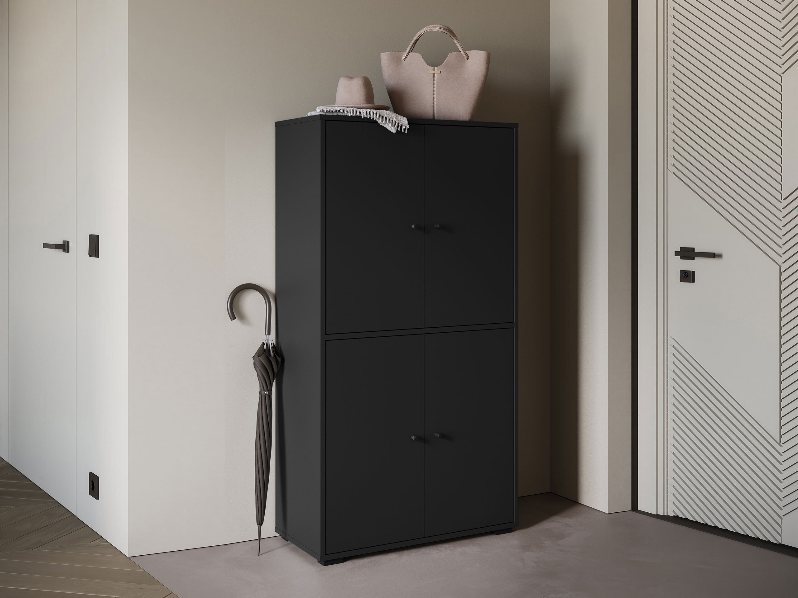 Aparador Sarasota 196 (Negro)