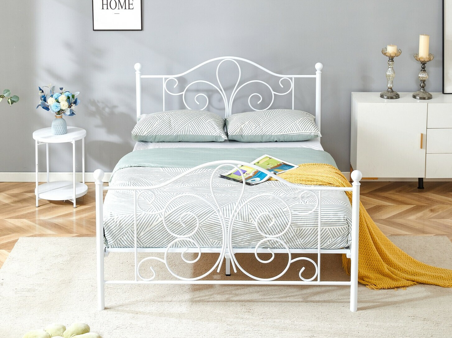 Cama Houston 1355 (Blanco)