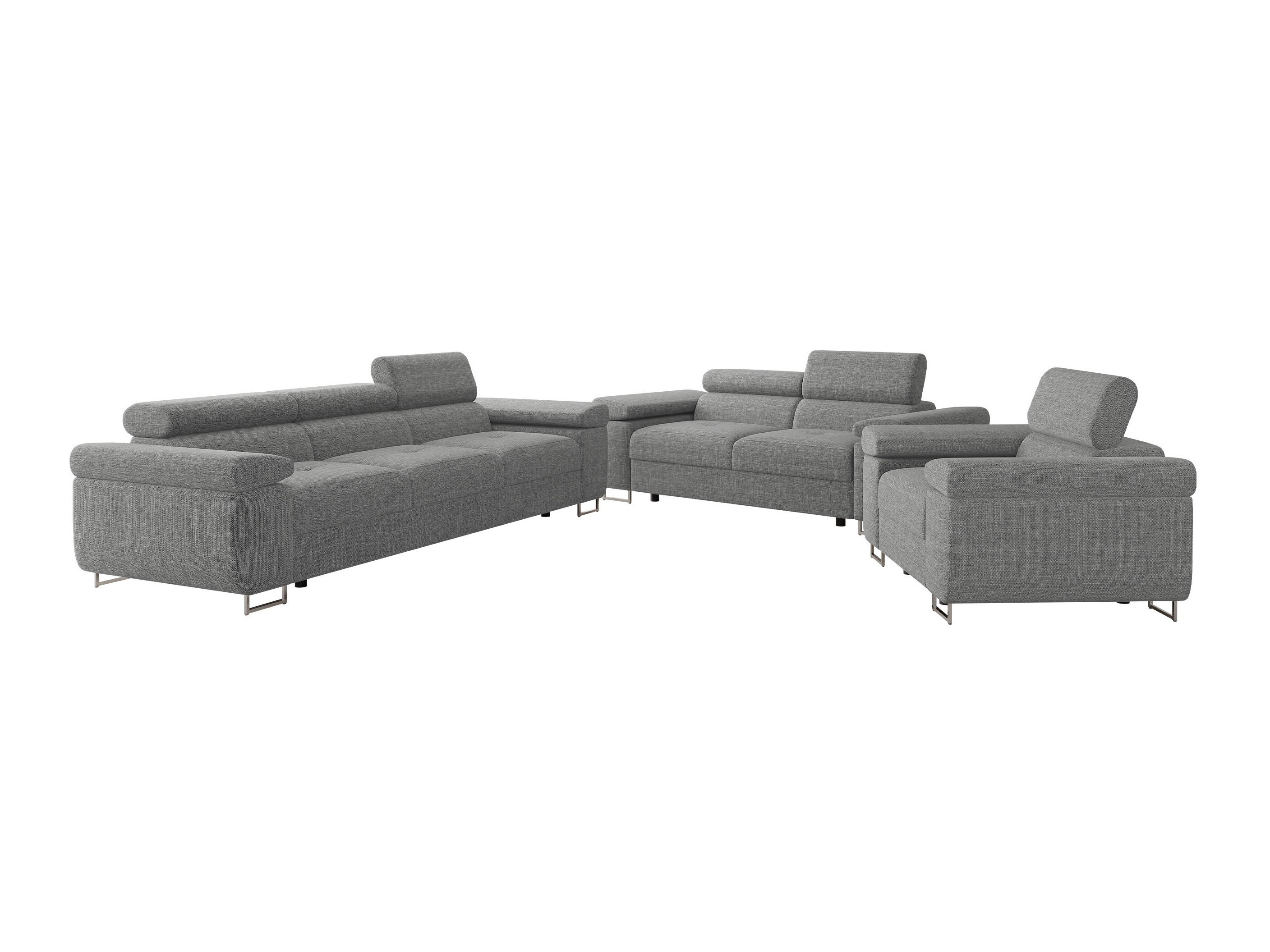 Conjunto de muebles tapizado Comfivo Vinetum (Lux 05)