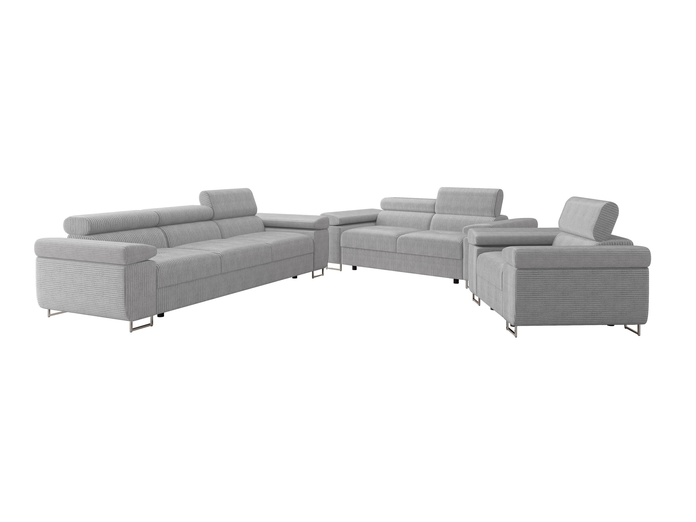 Conjunto de muebles tapizado Comfivo Vinetum (Poso 110)