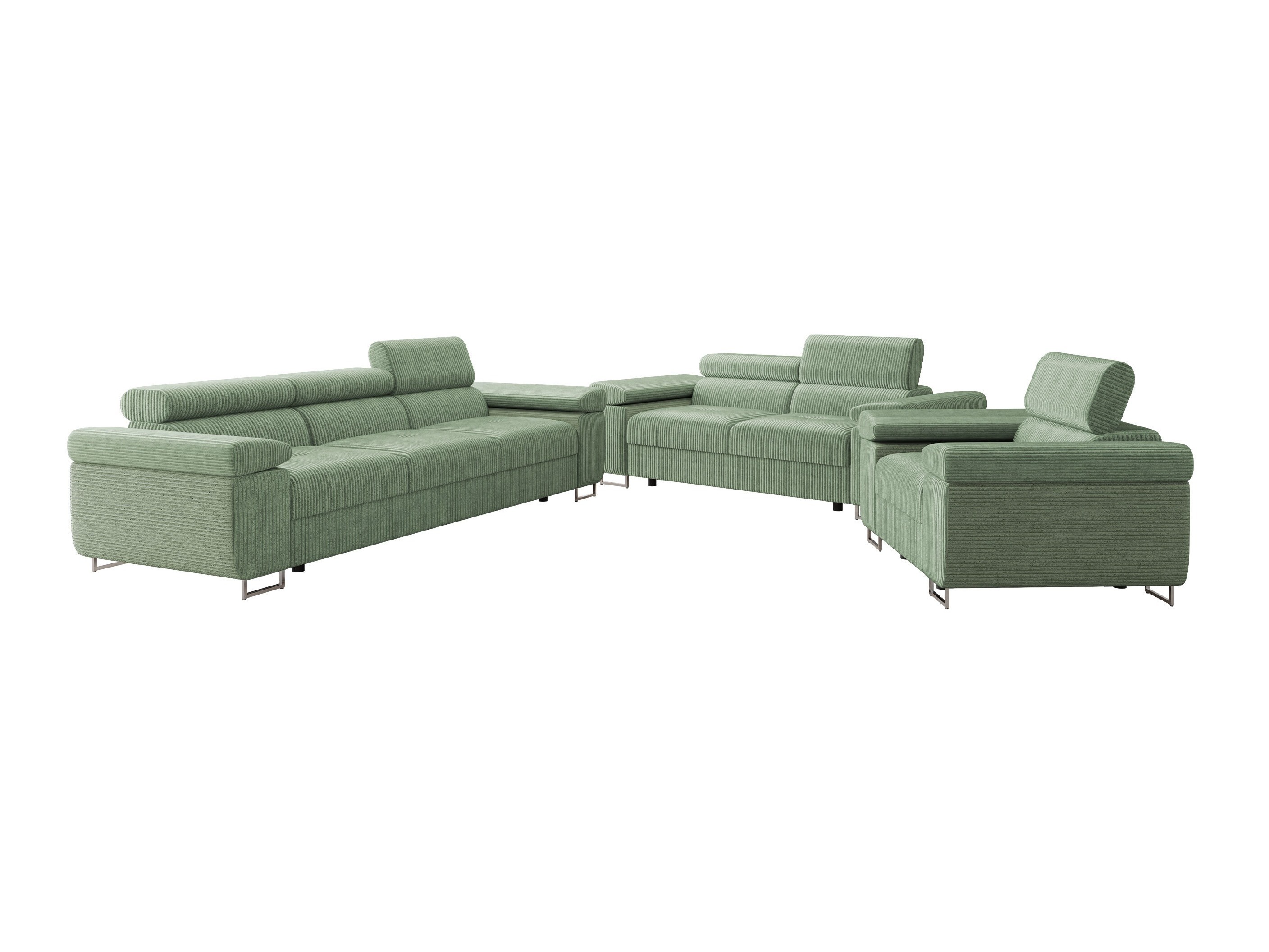 Conjunto de muebles tapizado Comfivo Vinetum (Poso 47)
