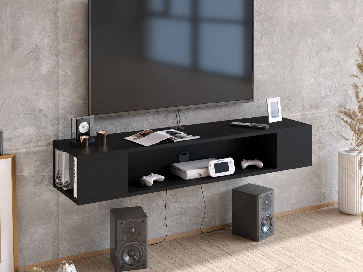Mueble TV Kailua 2749 (Negro)