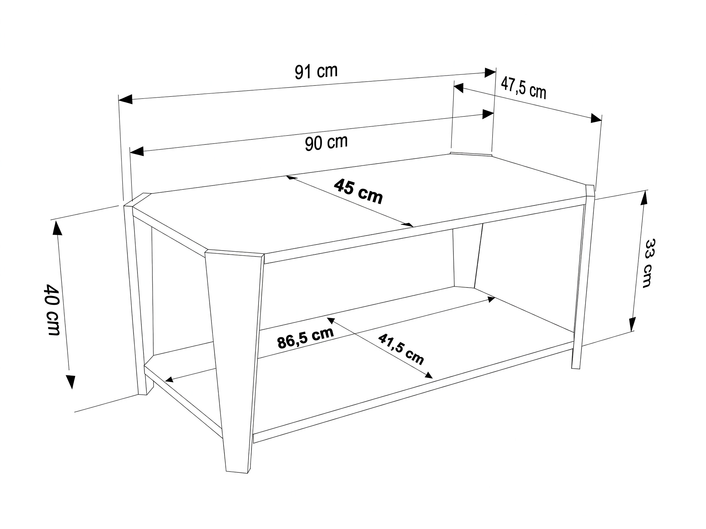 Mesa de centro Kailua 2748