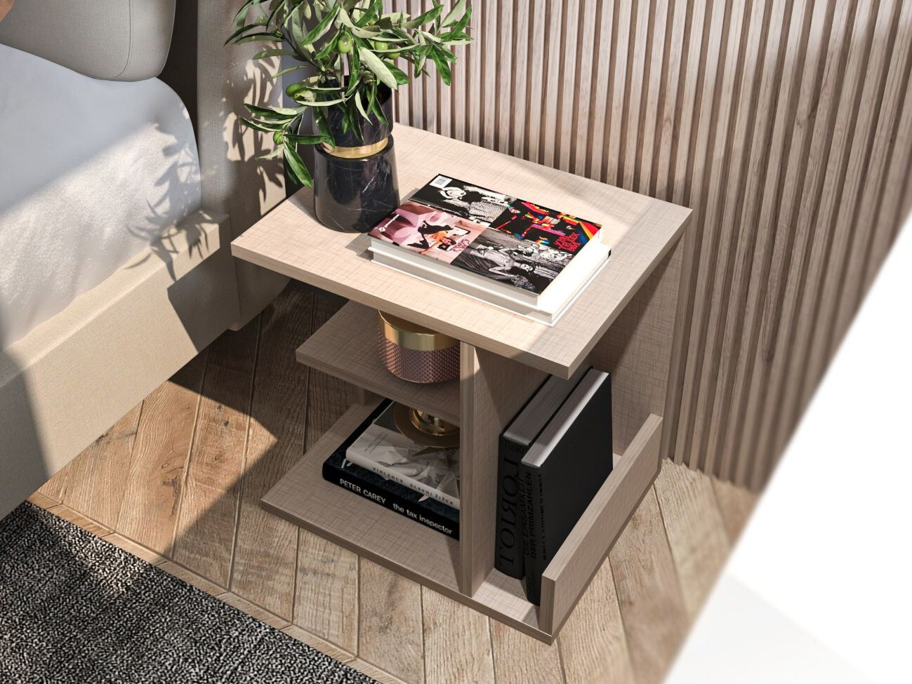 Mesilla de noche Kailua 2755 (Beige)