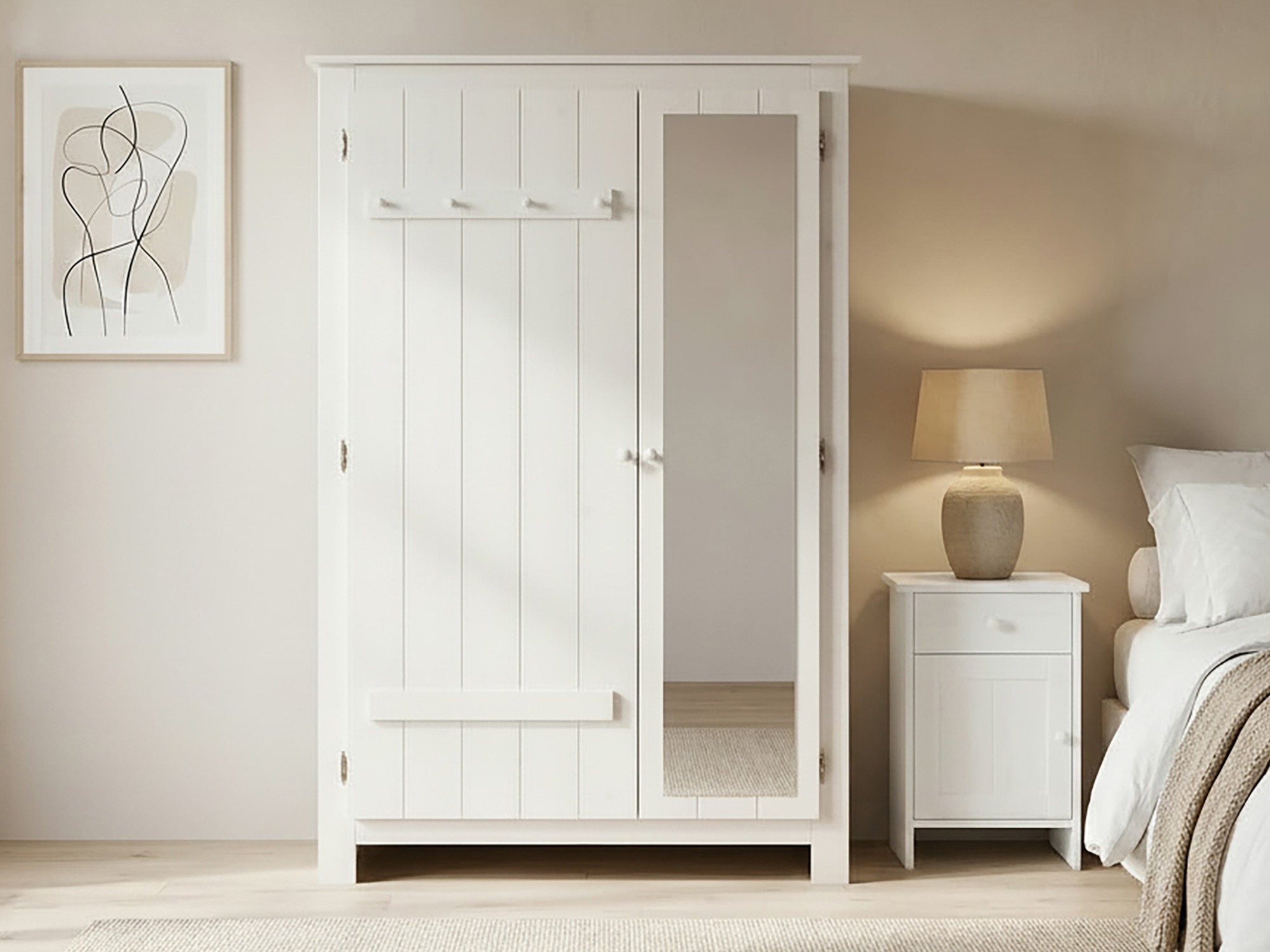 Armario Denton 1276 (Blanco)