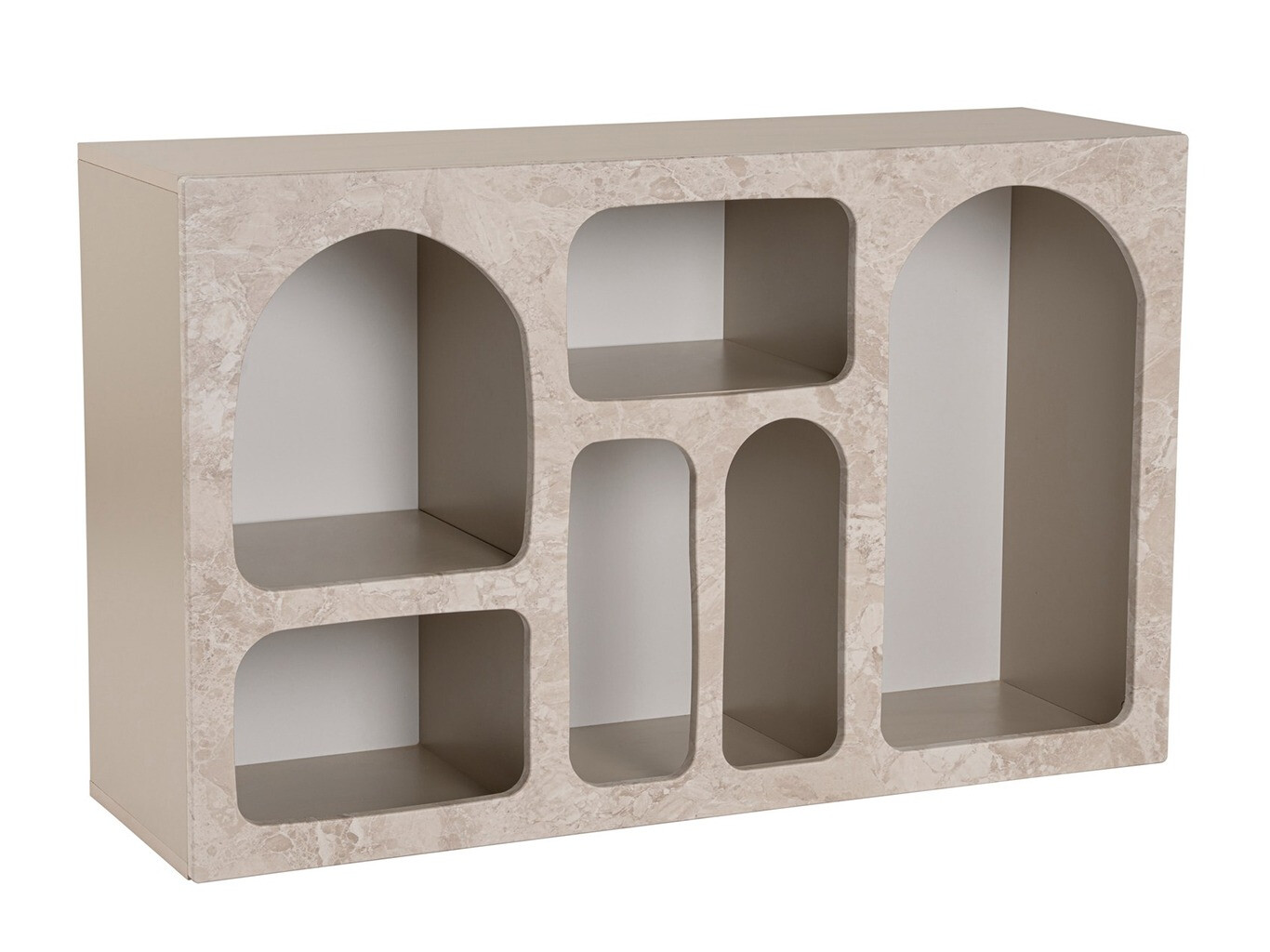 Estantería Novato 165 (Beige + Claro Travertine)