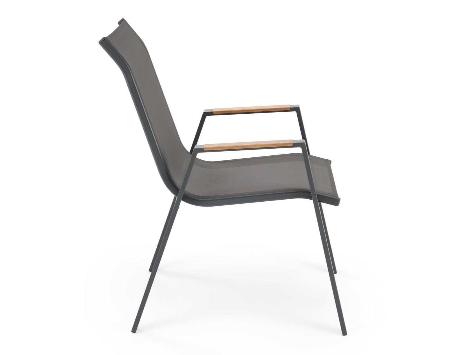 Silla para exterior Houston 2140 (Gris + Antracita)