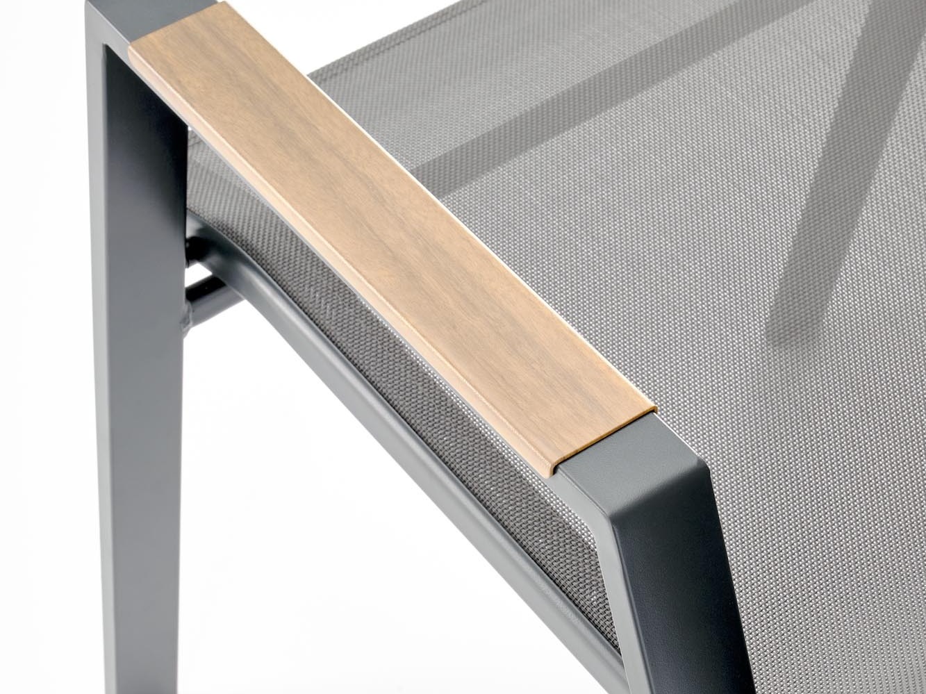 Silla para exterior Houston 2140 (Gris + Antracita)