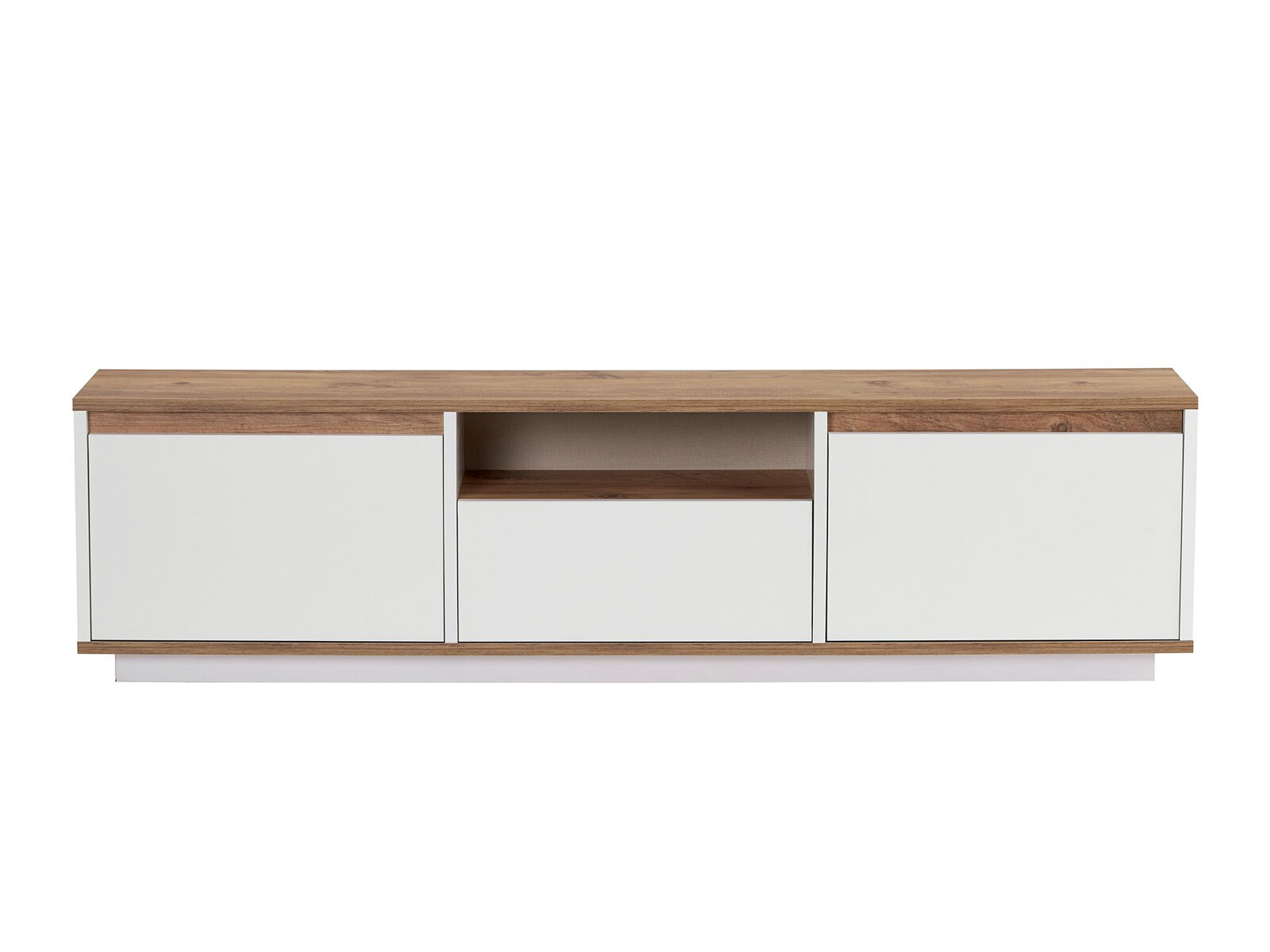 Mueble TV Novato 167 (Blanco + Pino)