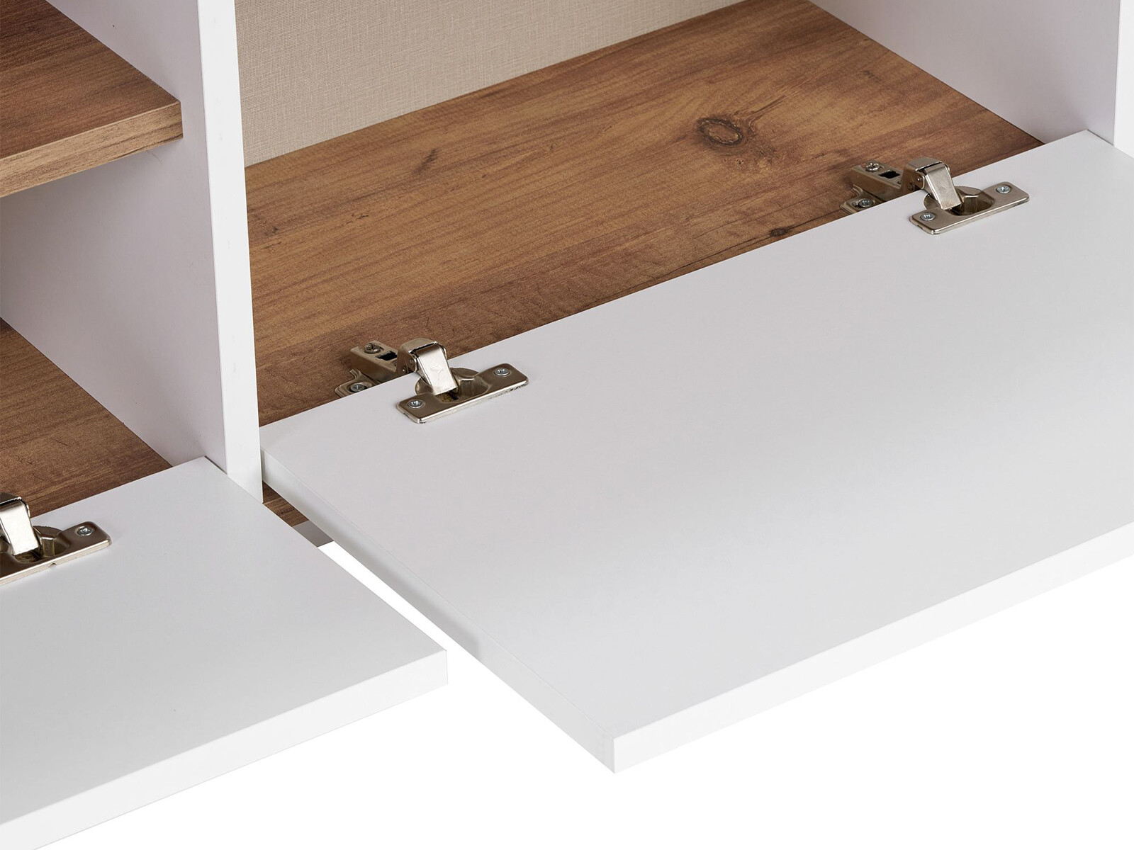 Mueble TV Novato 167 (Blanco + Pino)