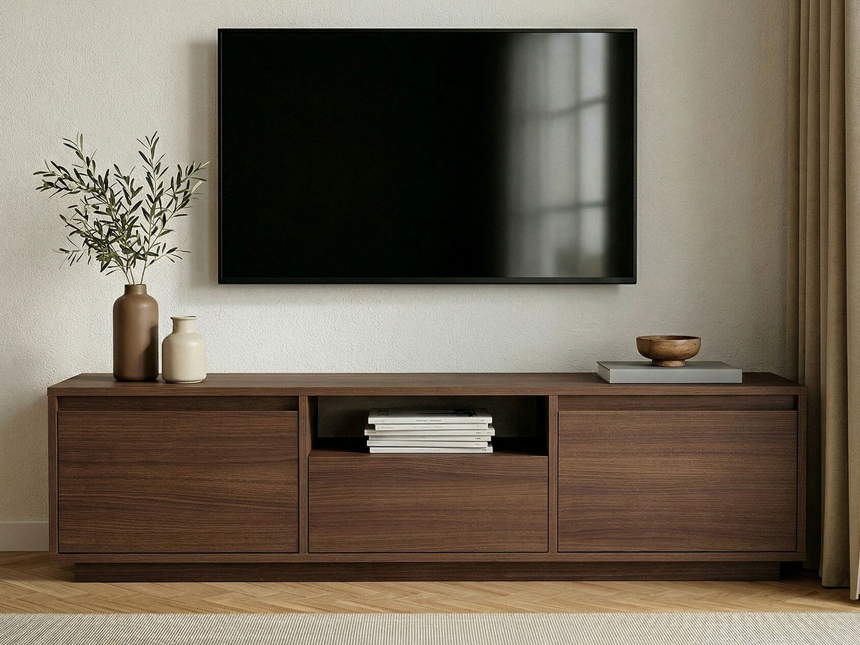 Mueble TV Novato 167 (Nogal)