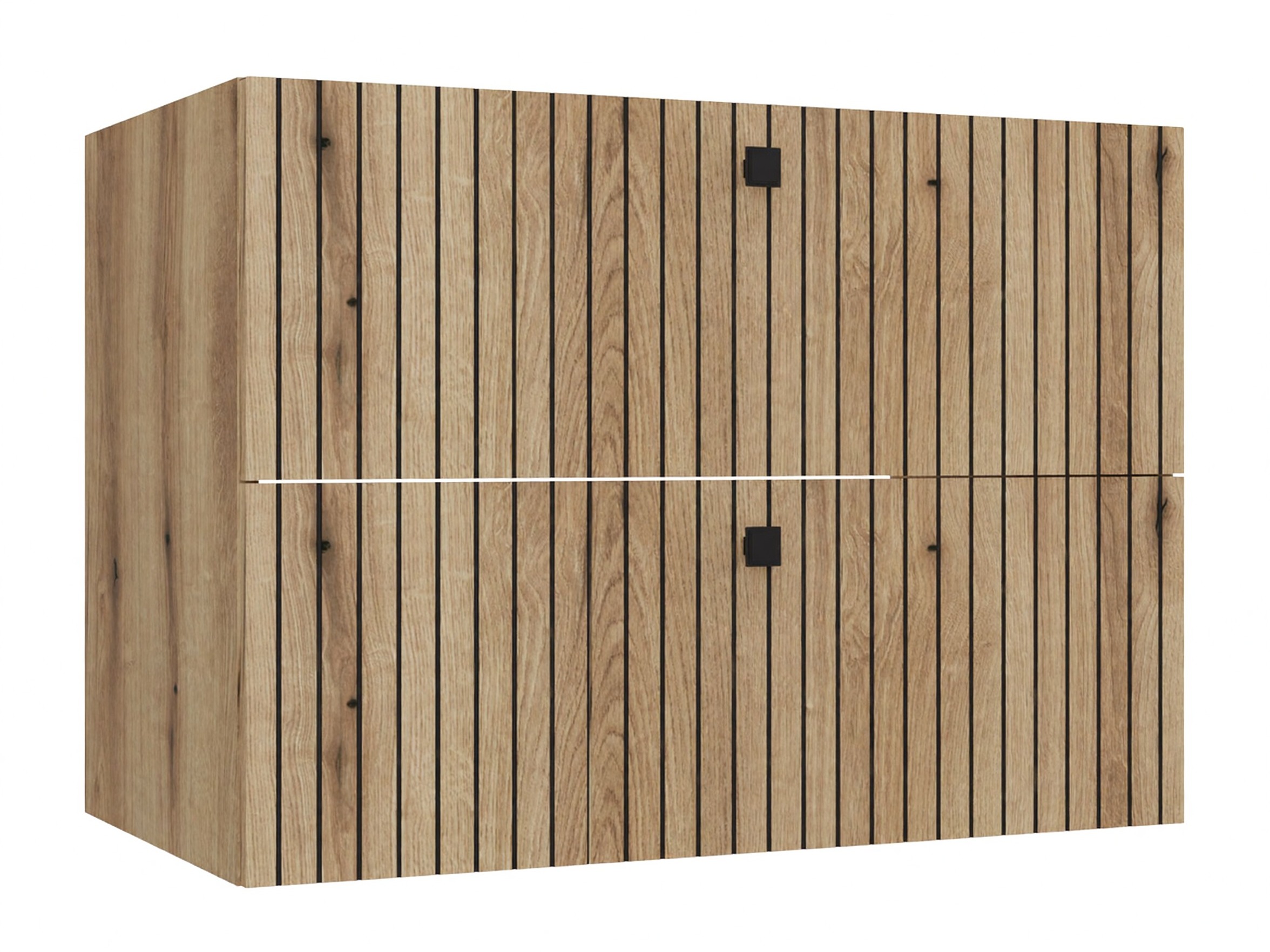 Armario de baño colgante para lavabo Mandeville 315 (Roble)