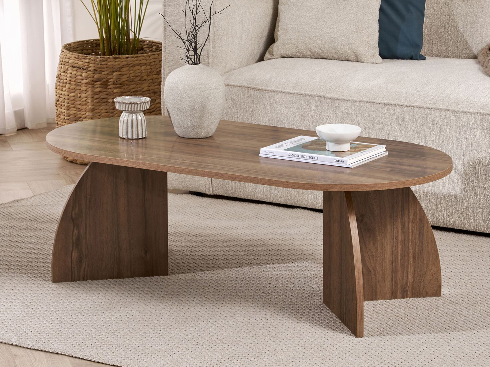 Mesa de centro Novato 168 (Nogal)