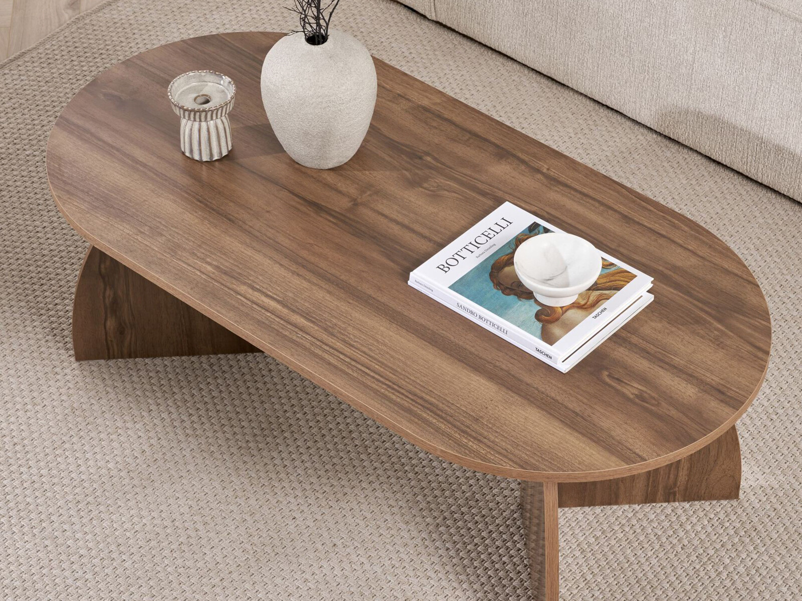 Mesa de centro Novato 168 (Nogal)