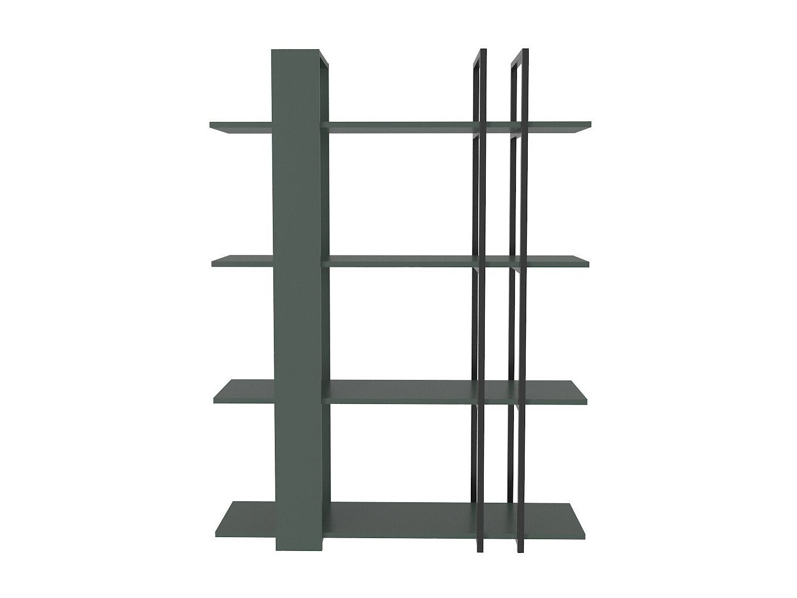 Estantería Kailua 2763 (Negro + Verde)