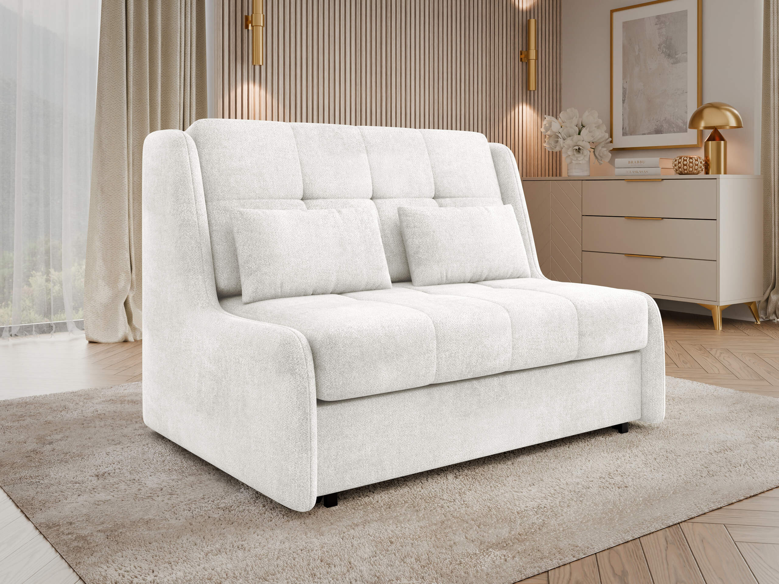 Sofá cama Columbus 255 (Sereno 681)