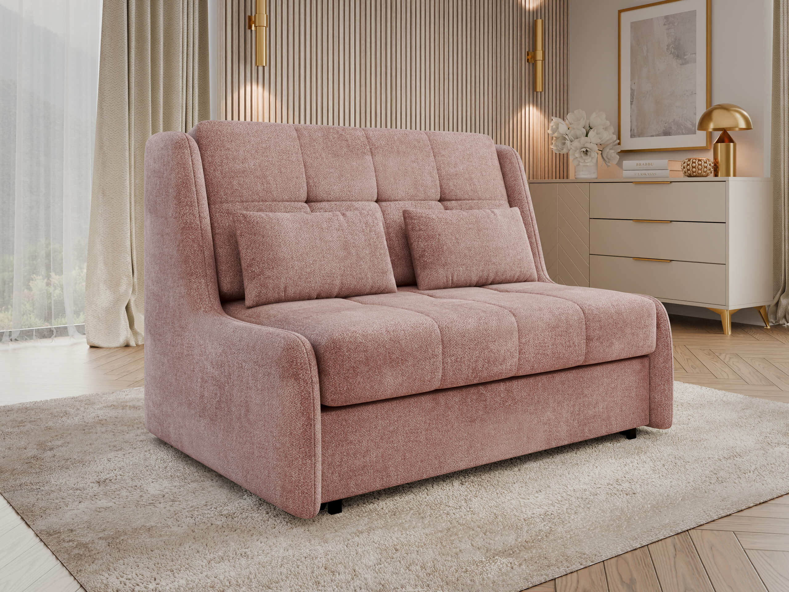 Sofá cama Columbus 255 (Sereno 687)