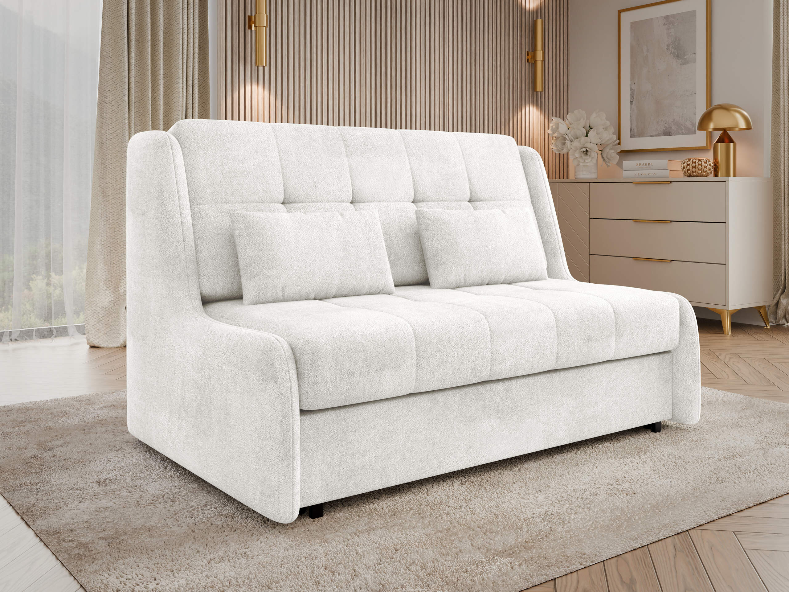 Sofá cama Columbus 256 (Sereno 681)