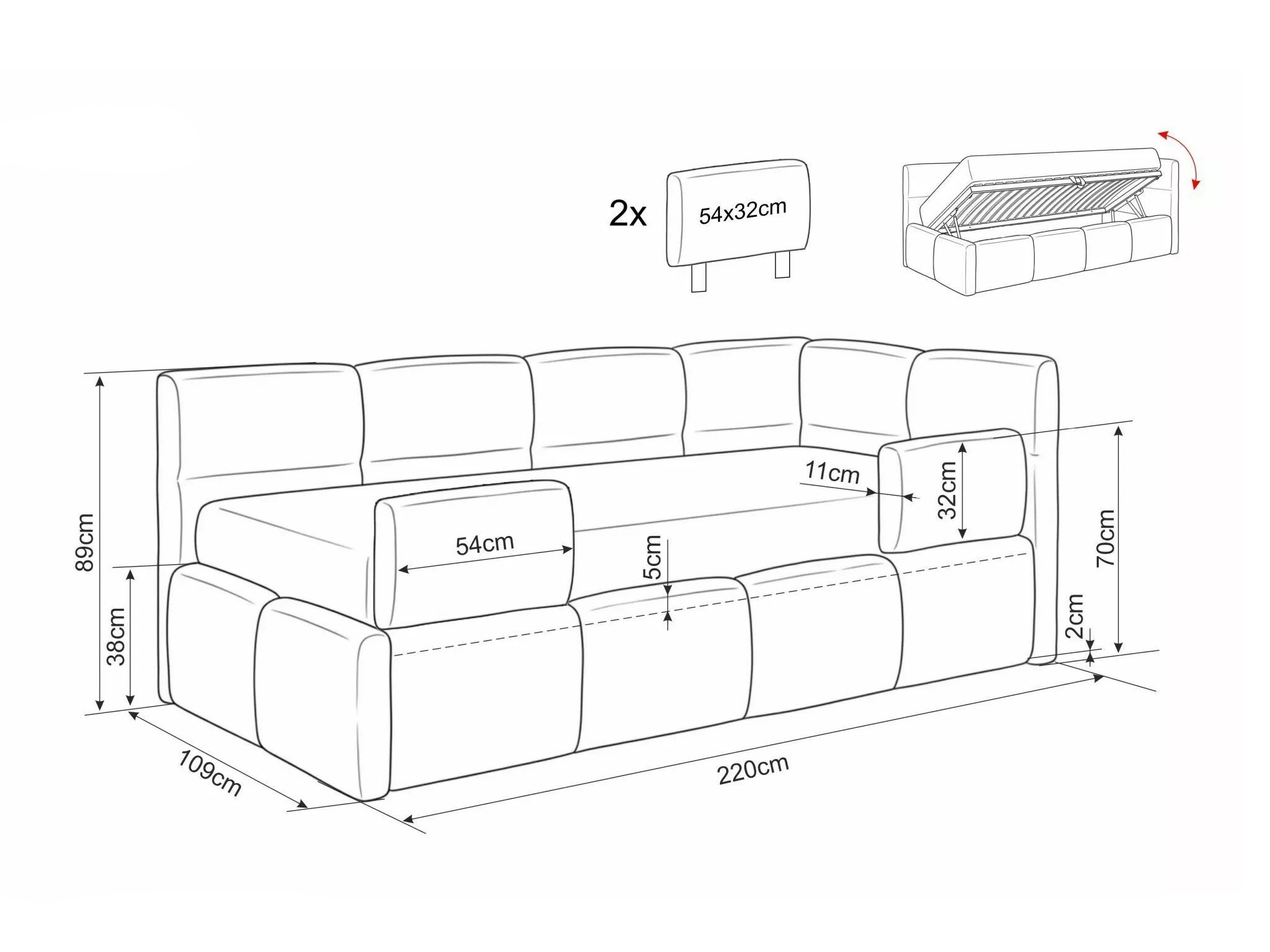 Cama Detroit 958 (Raven 30)