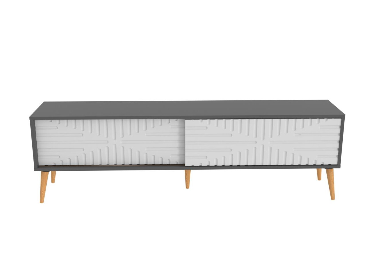 Mueble TV Kailua 2771 (Blanco + Antracita)
