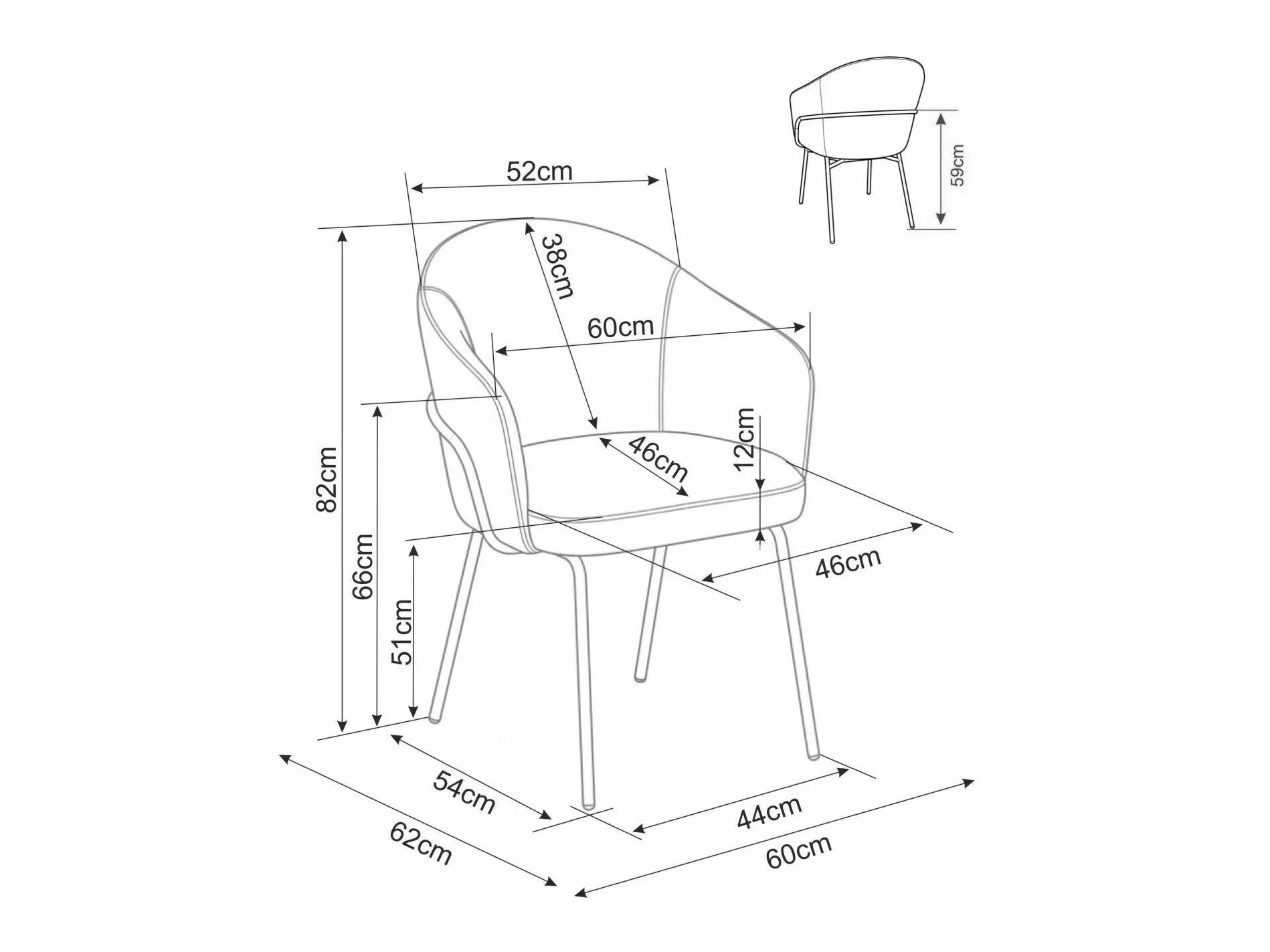 Silla Detroit 961 (Noelle 33)