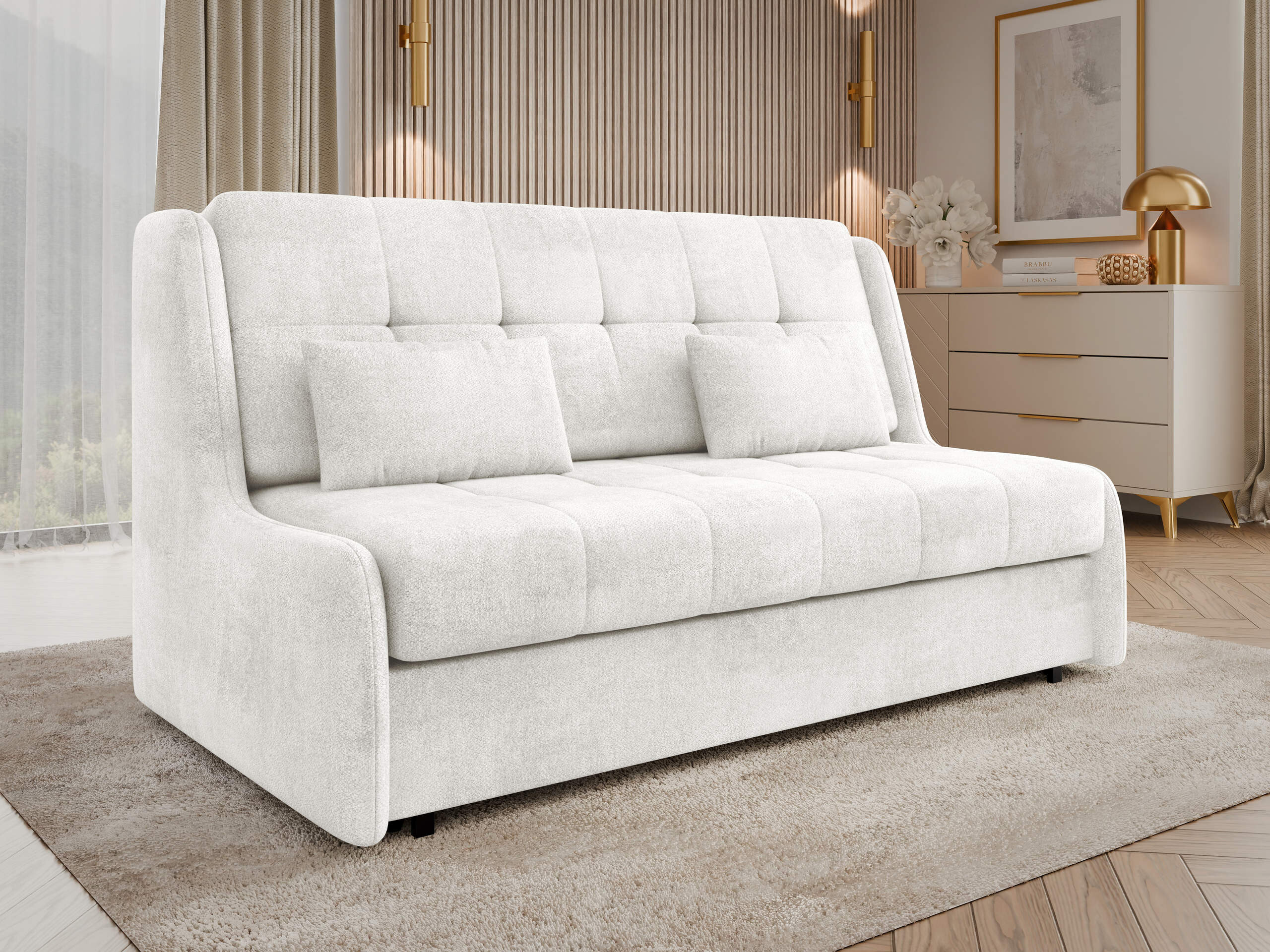 Sofá cama Columbus 257 (Sereno 681)