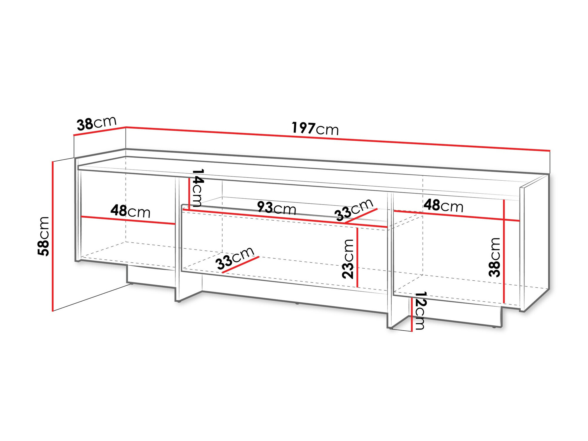 Mueble TV SP6965