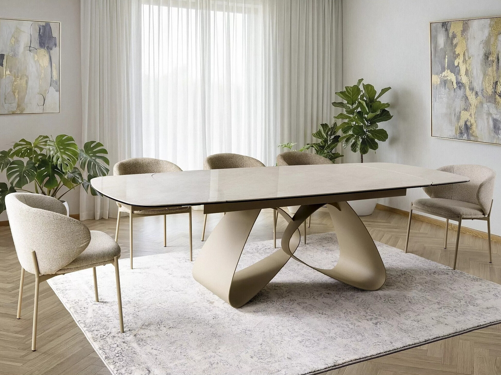 Silla Detroit 964 (Beige)