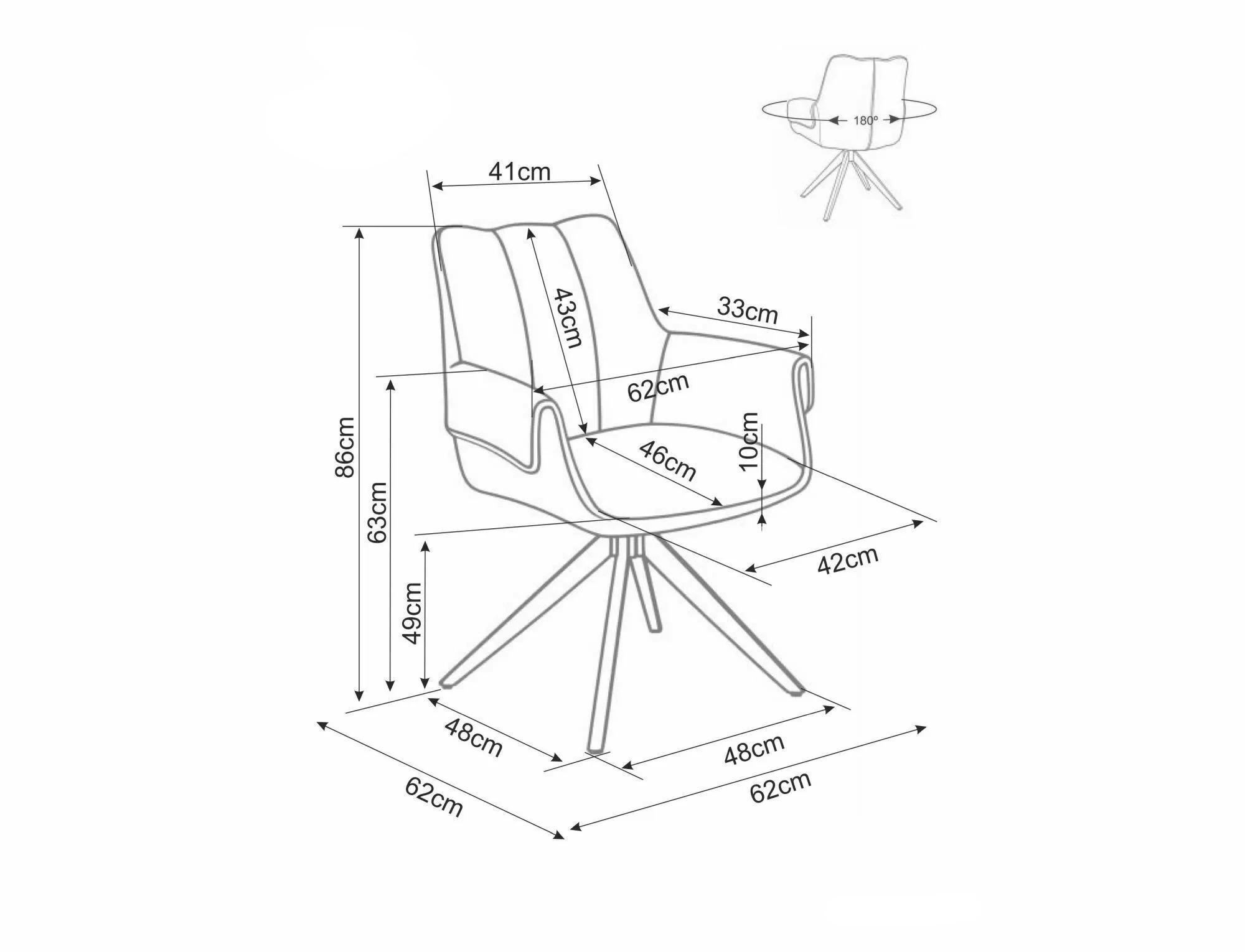 Silla Detroit 965 (Beige)