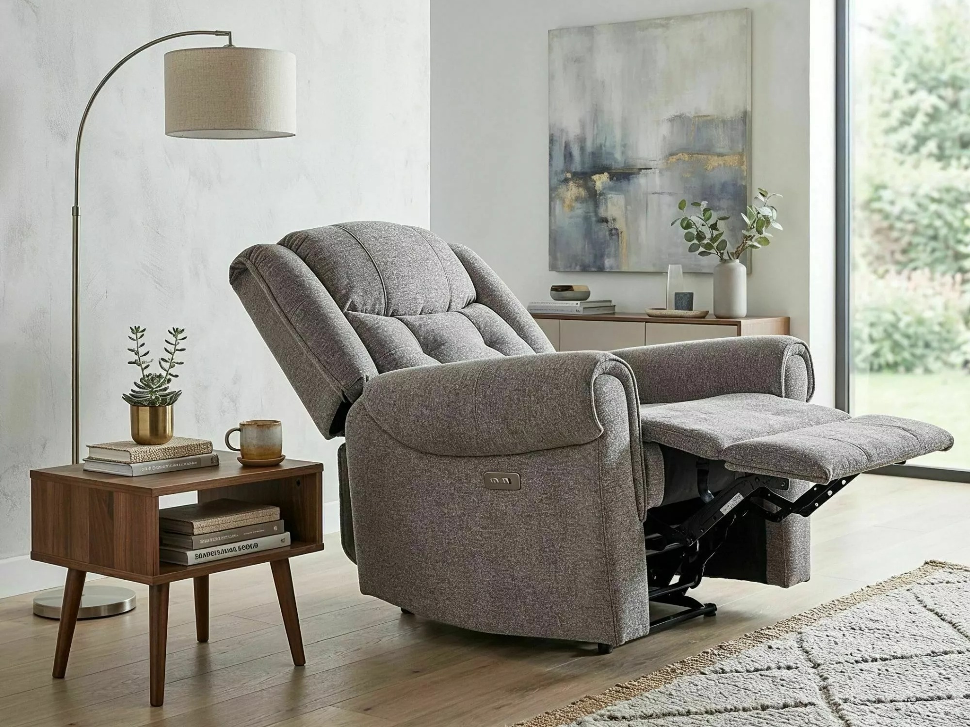Sillón reclinable Detroit 966 (Raven 07)