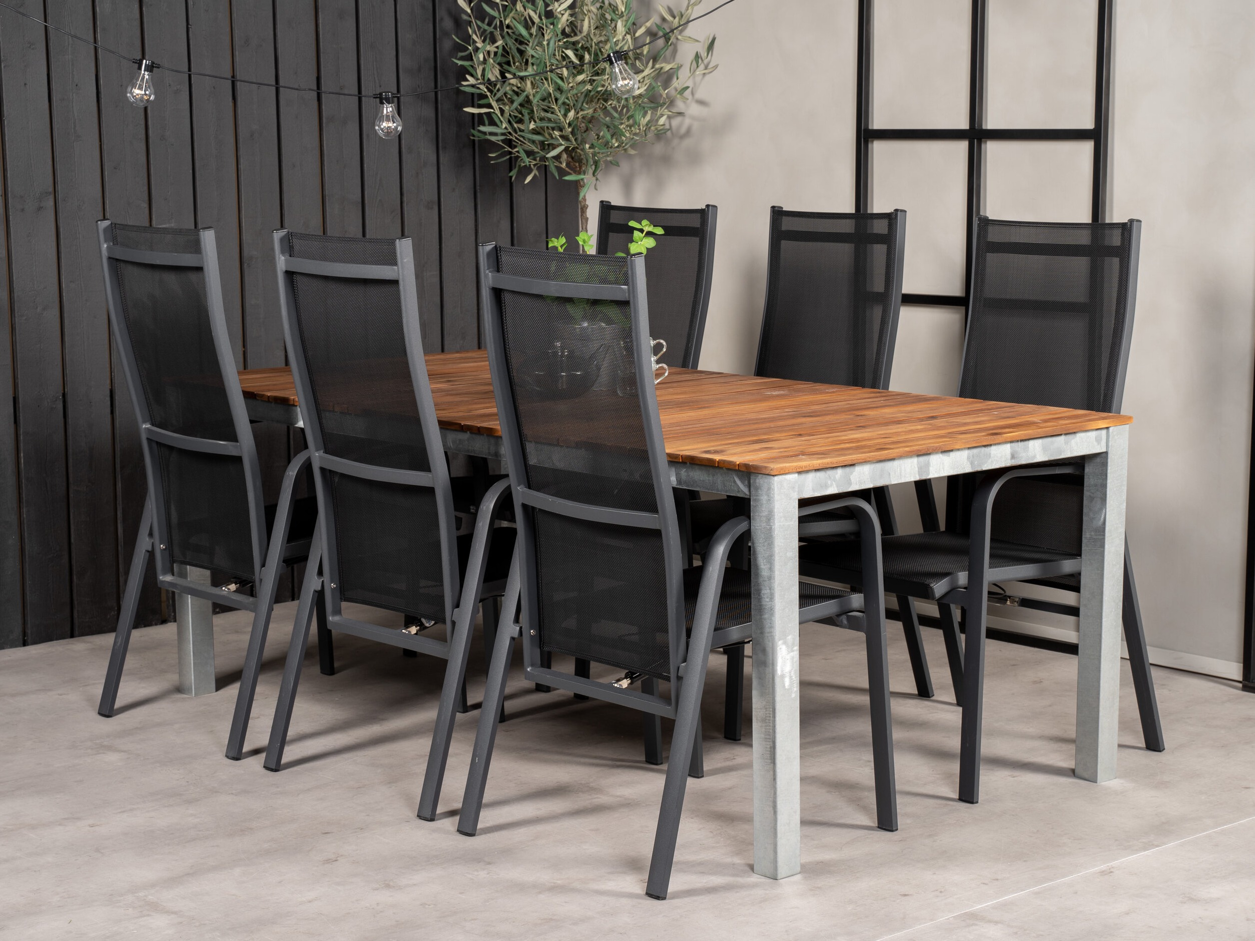 Conjunto de mesa y sillas Dallas 5319