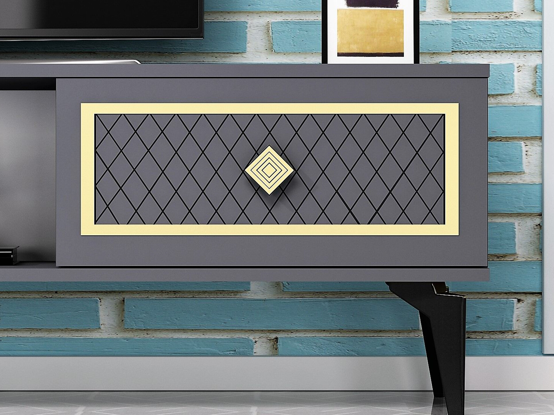 Mueble TV Asheboro 204 (Antracita)