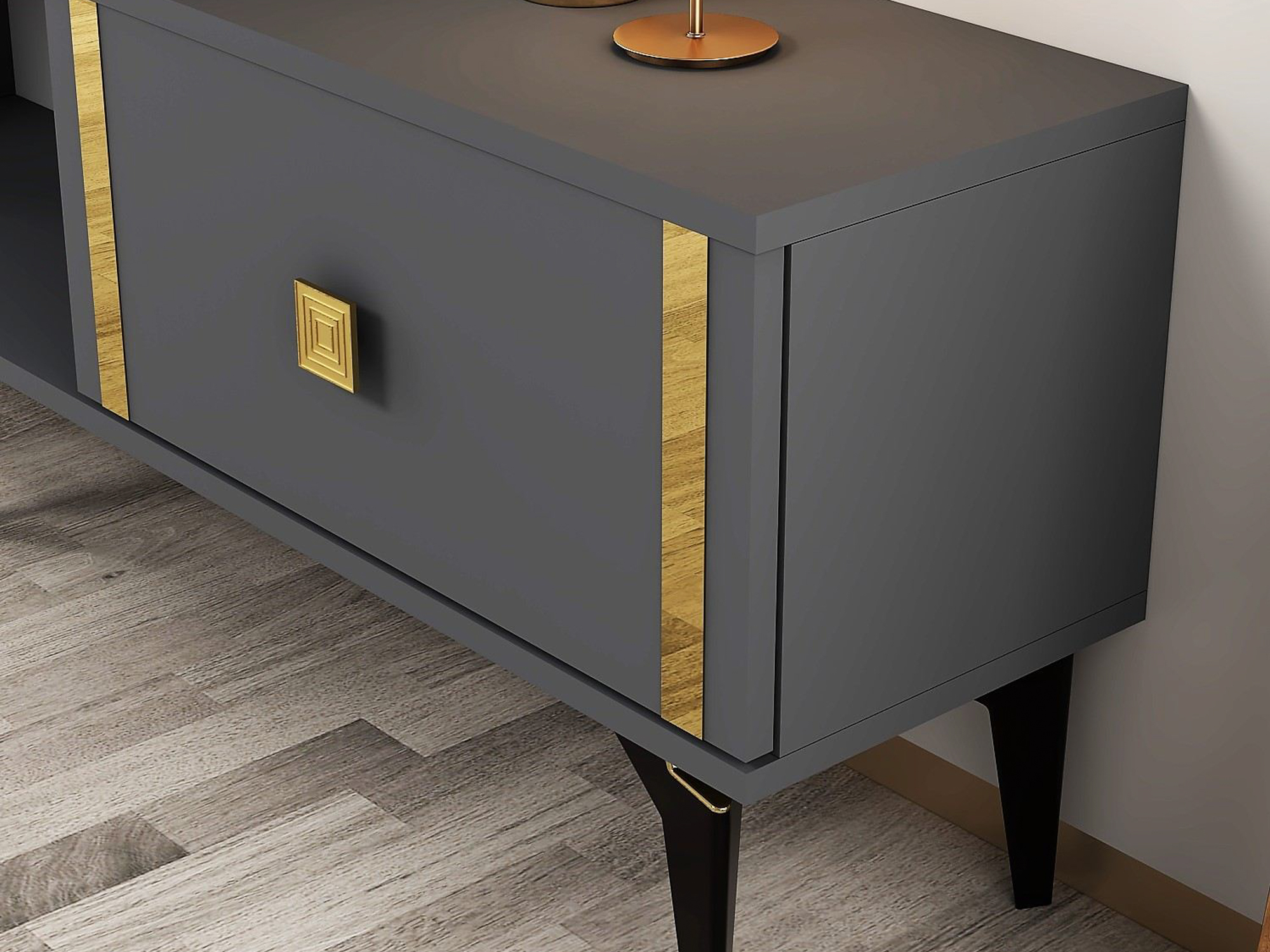 Mueble TV Asheboro 205 (Antracita)
