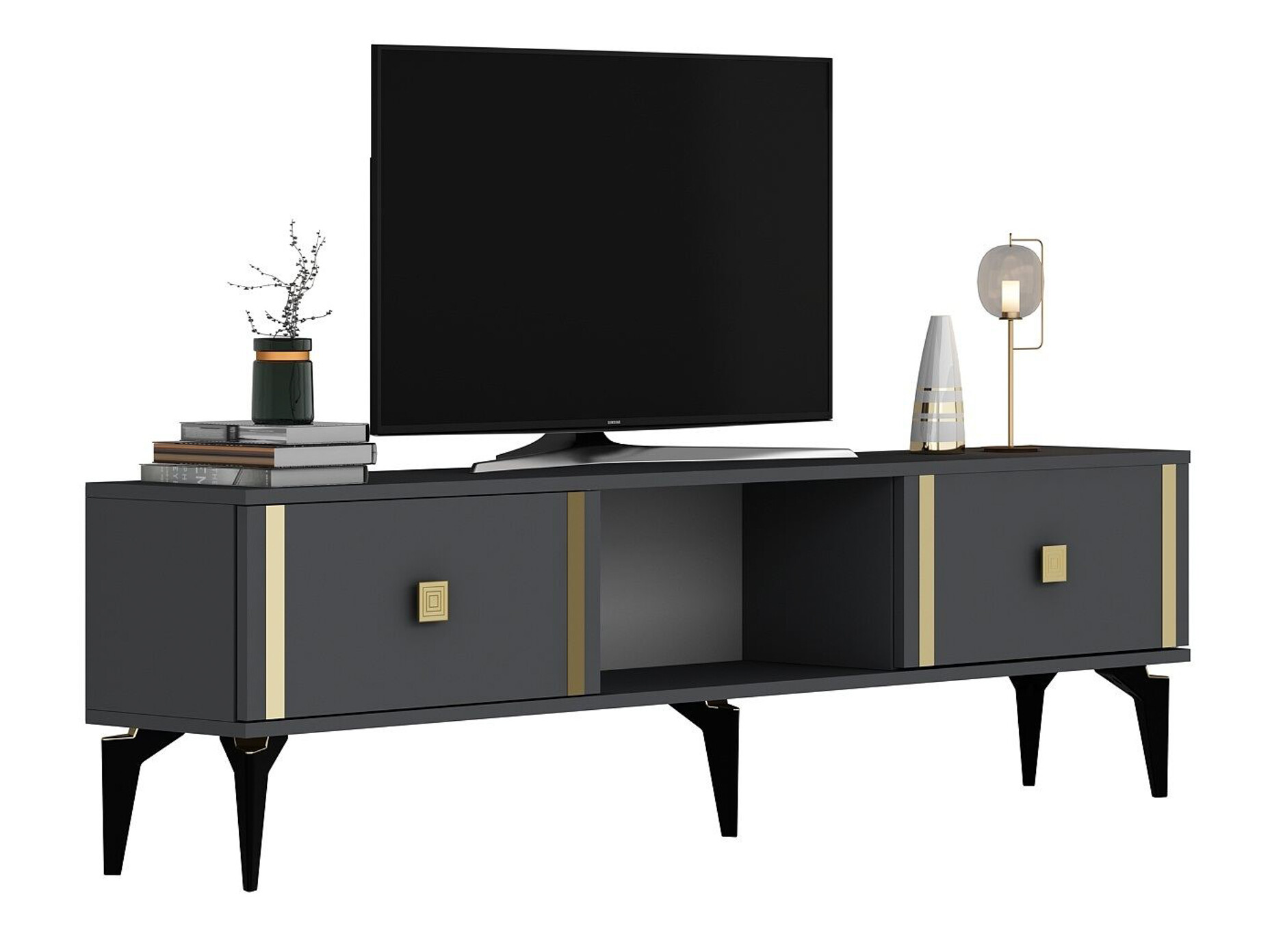 Mueble TV Asheboro 205 (Antracita)