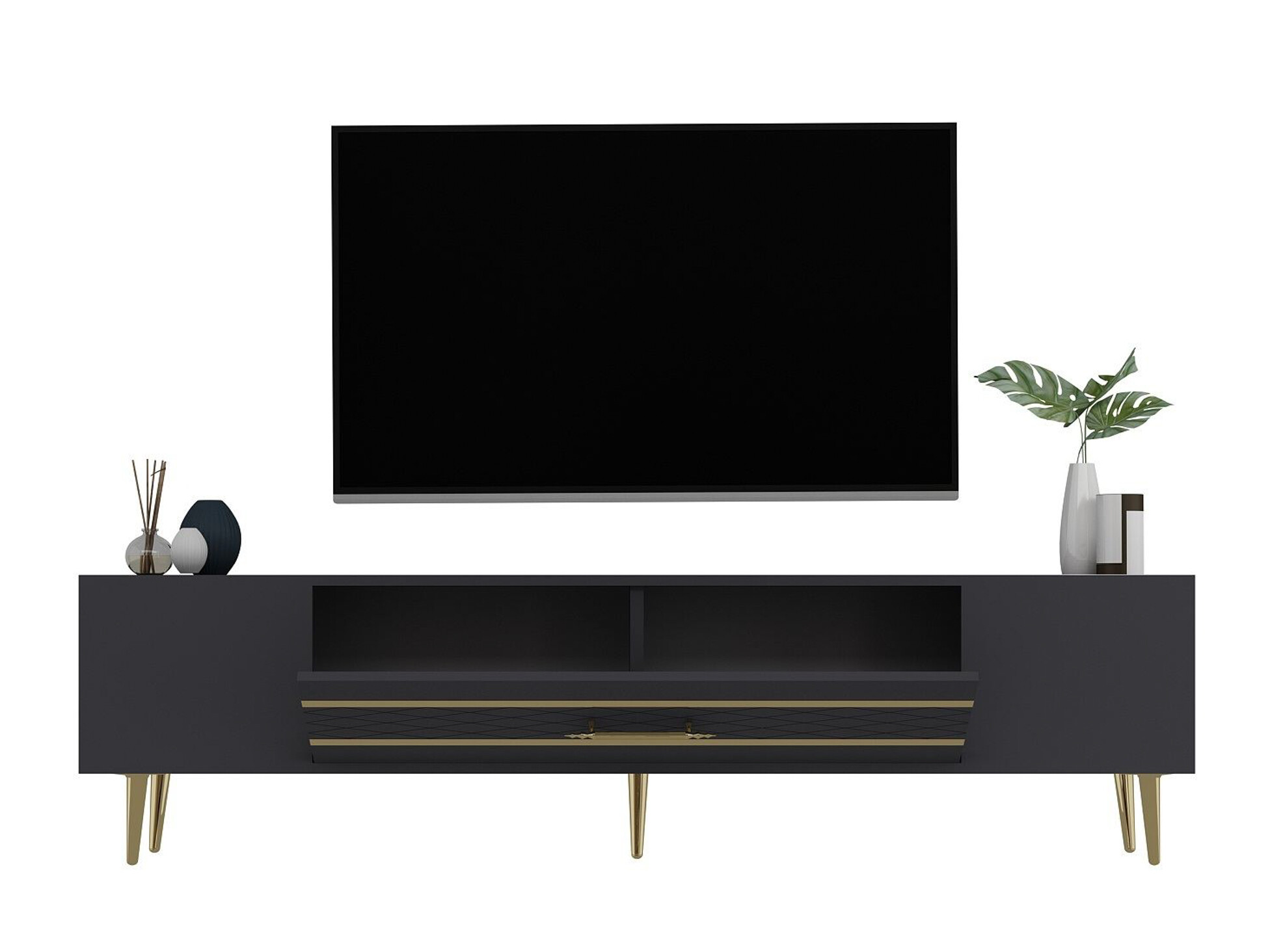 Mueble TV Asheboro 207 (Antracita)