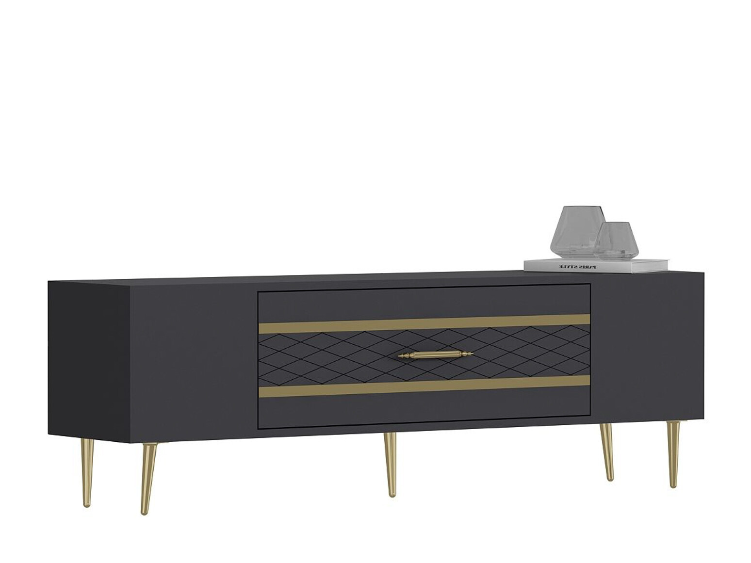Mueble TV Asheboro 207 (Antracita)