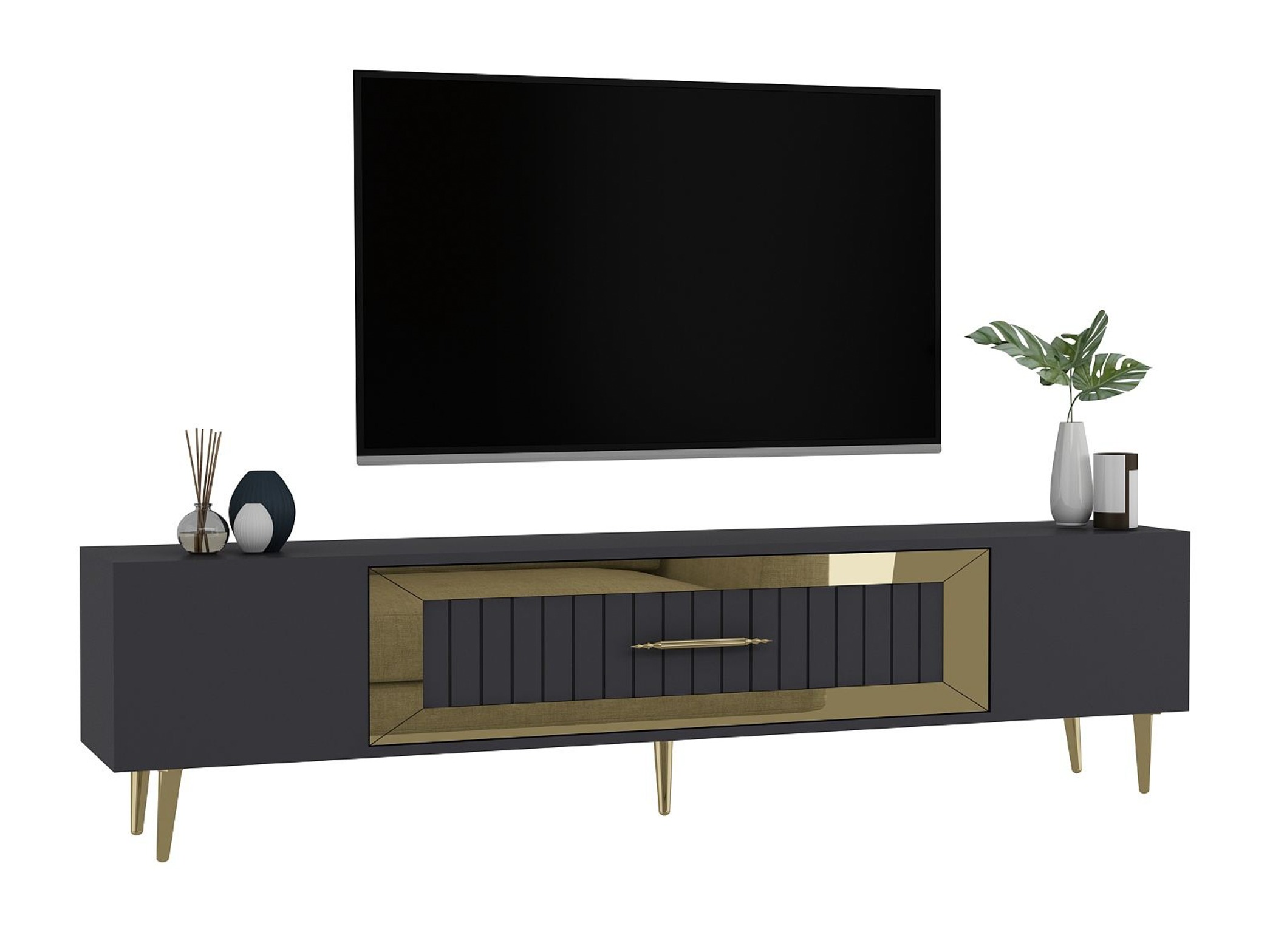 Mueble TV Asheboro 208 (Antracita)
