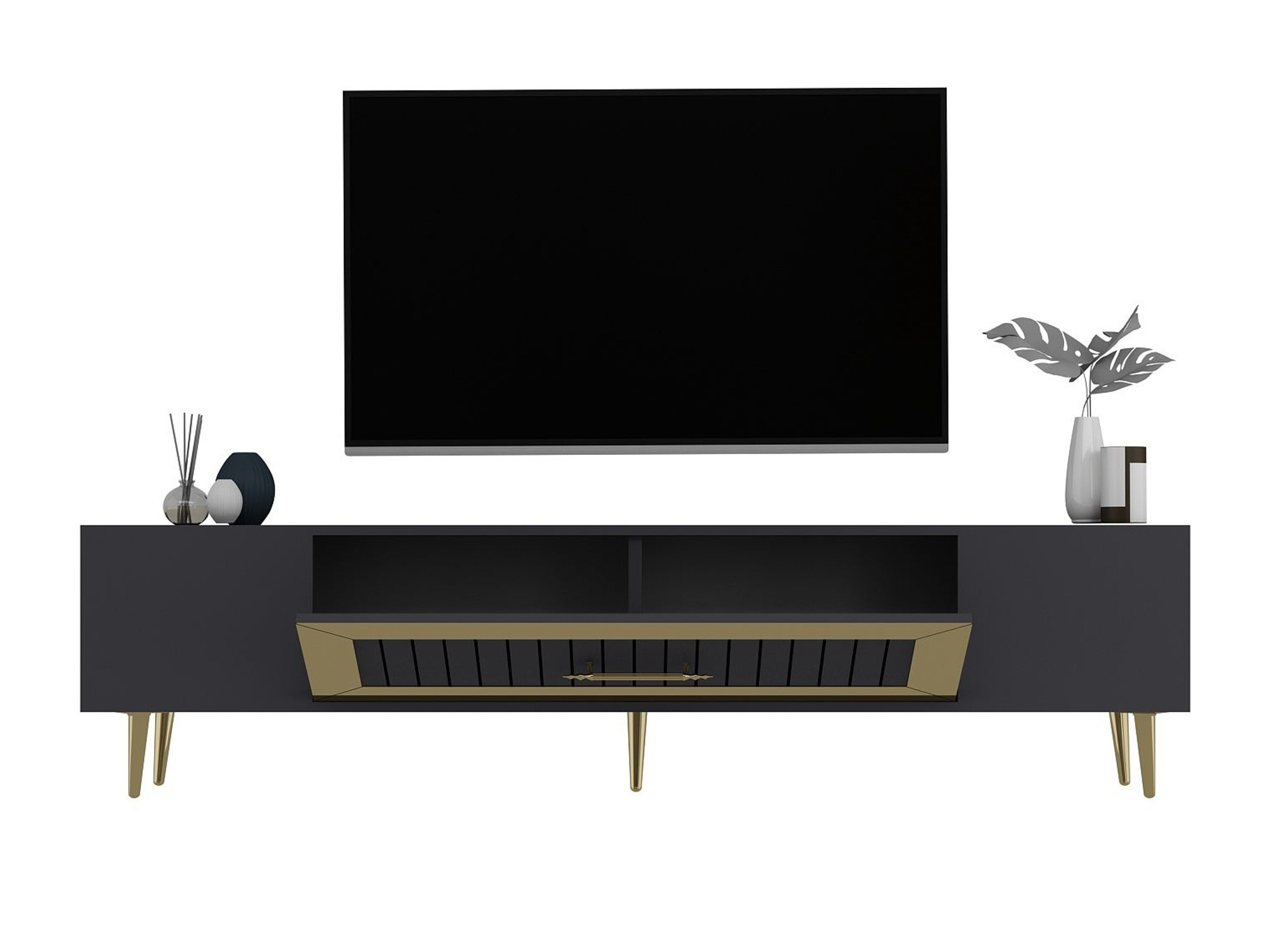 Mueble TV Asheboro 208 (Antracita)