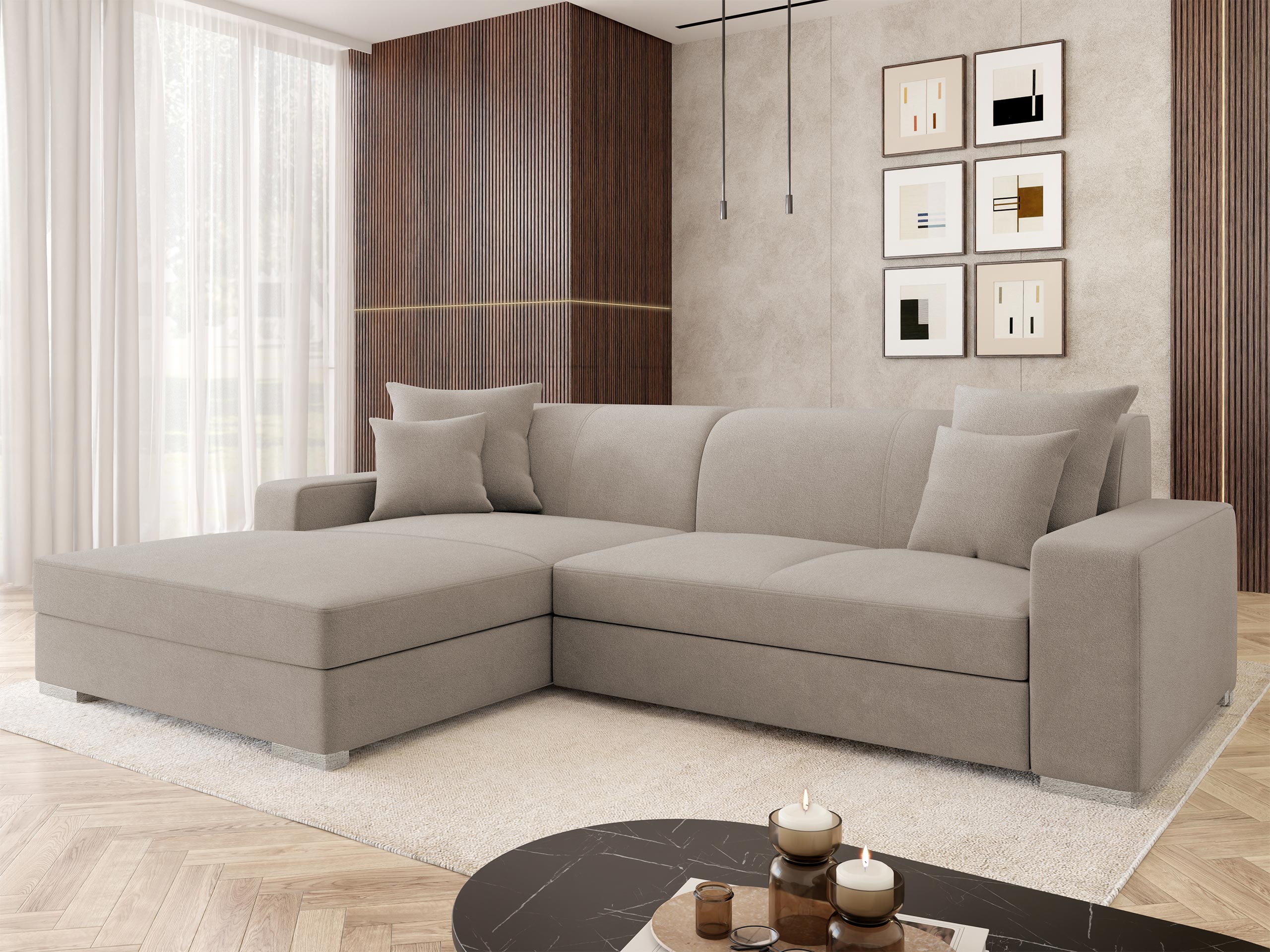 Sofá rinconero Kingsport 118 (Velo 623)