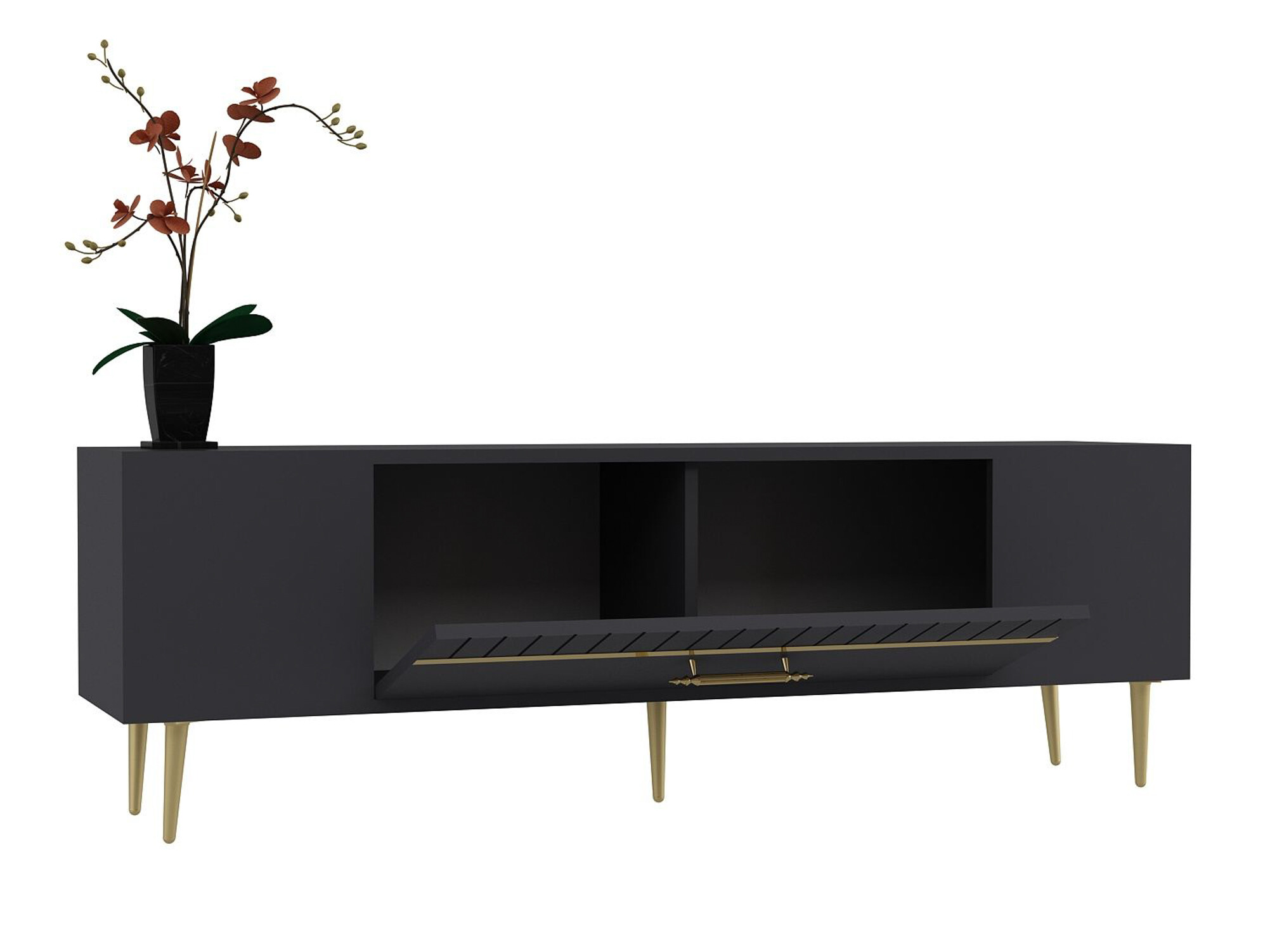 Mueble TV Asheboro 206 (Antracita)