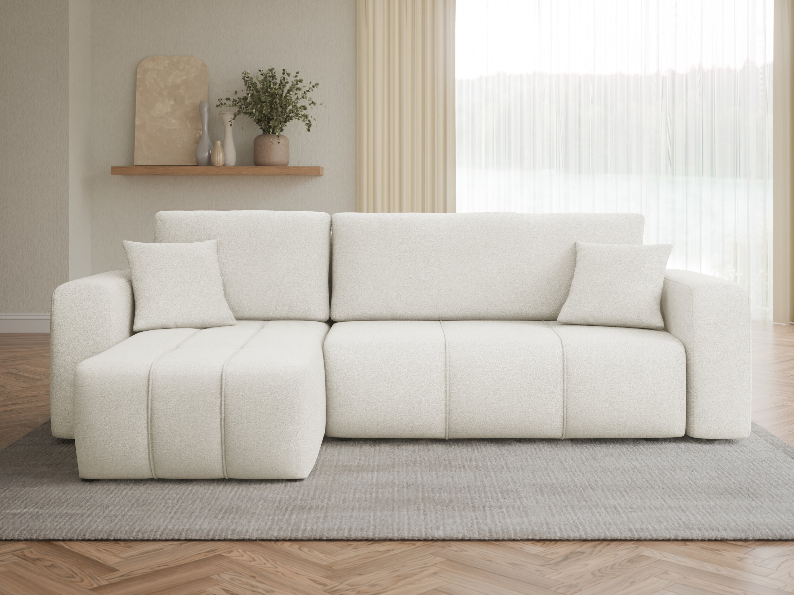 Sofá rinconero Comfivo Laurus (Velo 621)