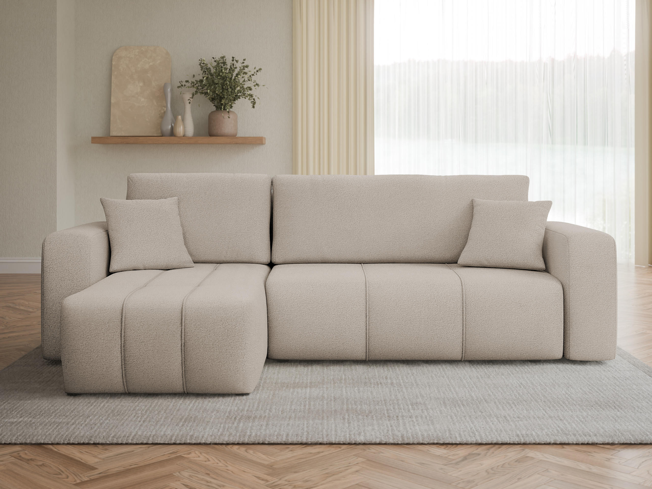 Sofá rinconero Comfivo Laurus (Velo 623)
