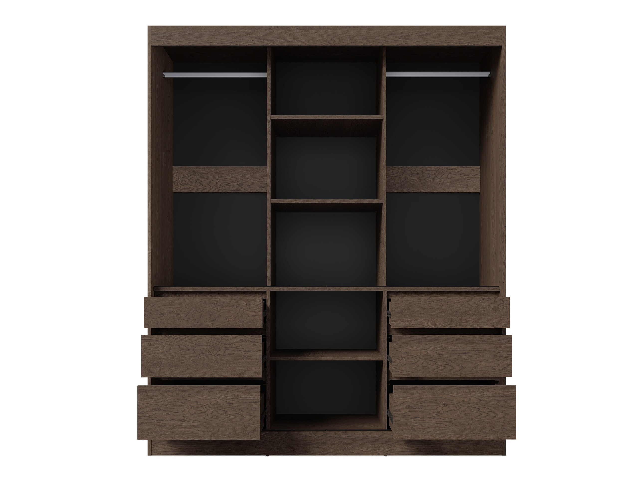 Armario Toledo 120 (Roble oscuro)
