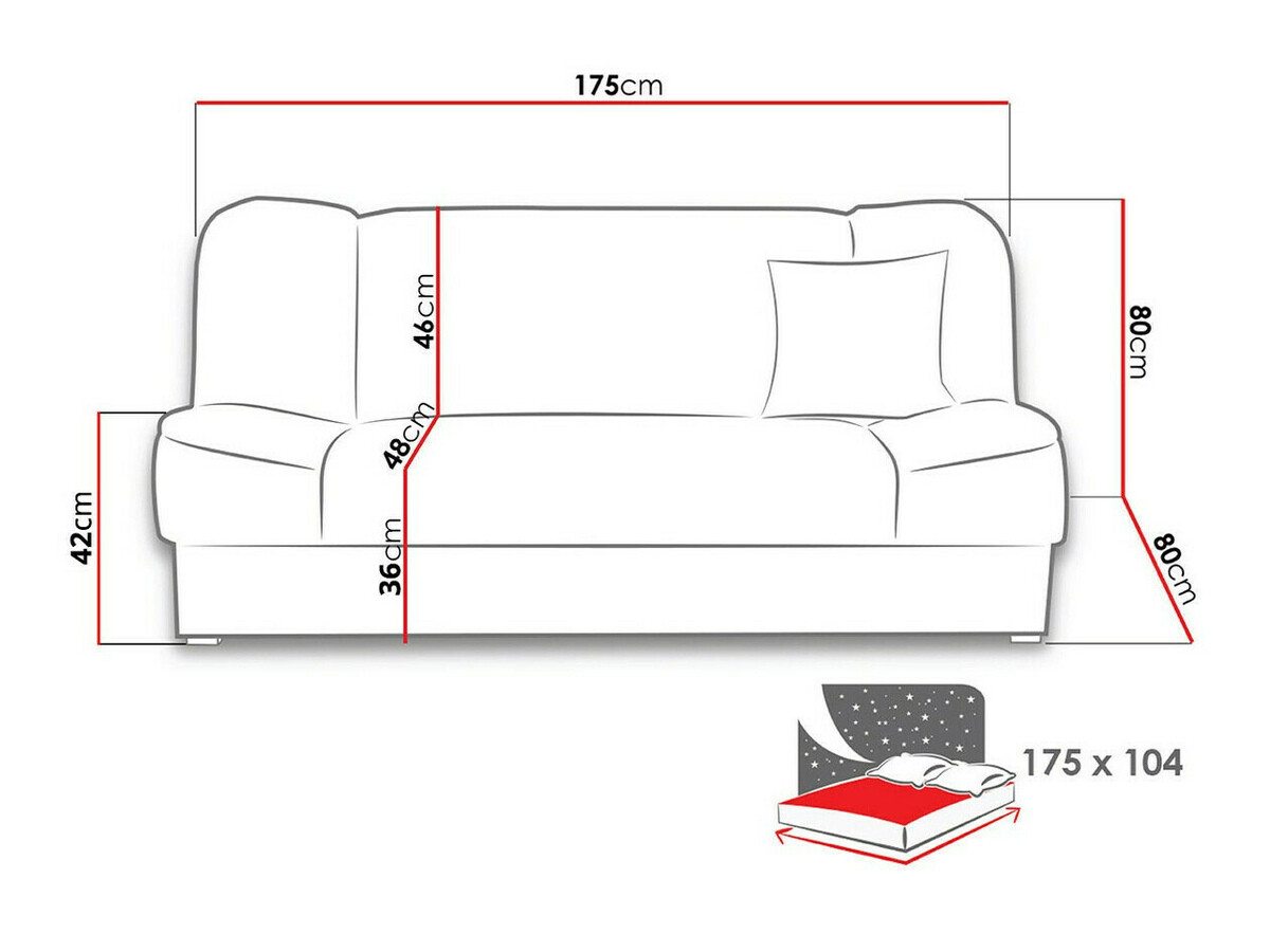 Sofá cama SP6998