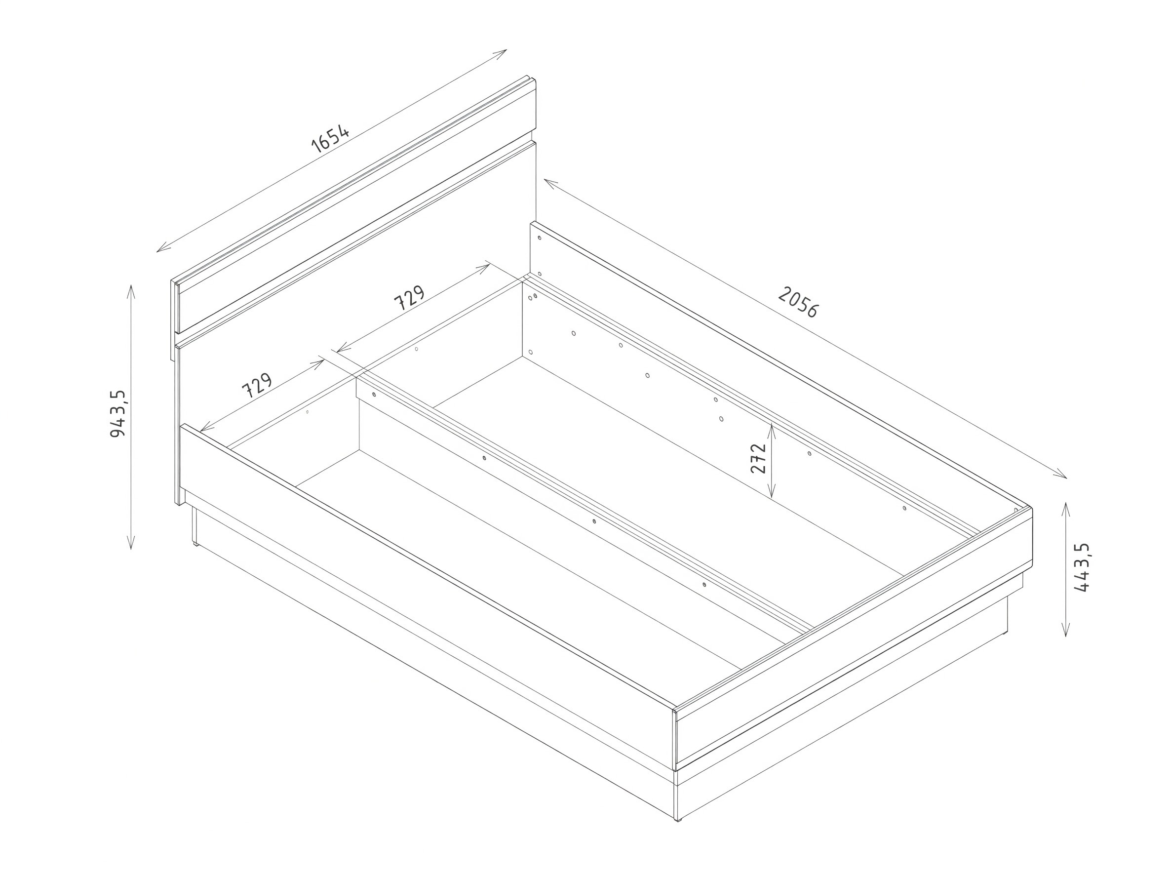 Cama Salsevi 117