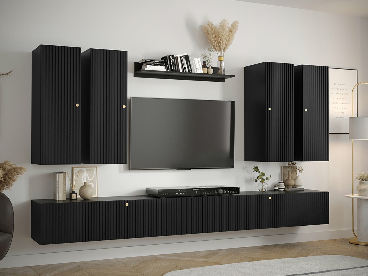 Mueble TV Anulio I (Negro)